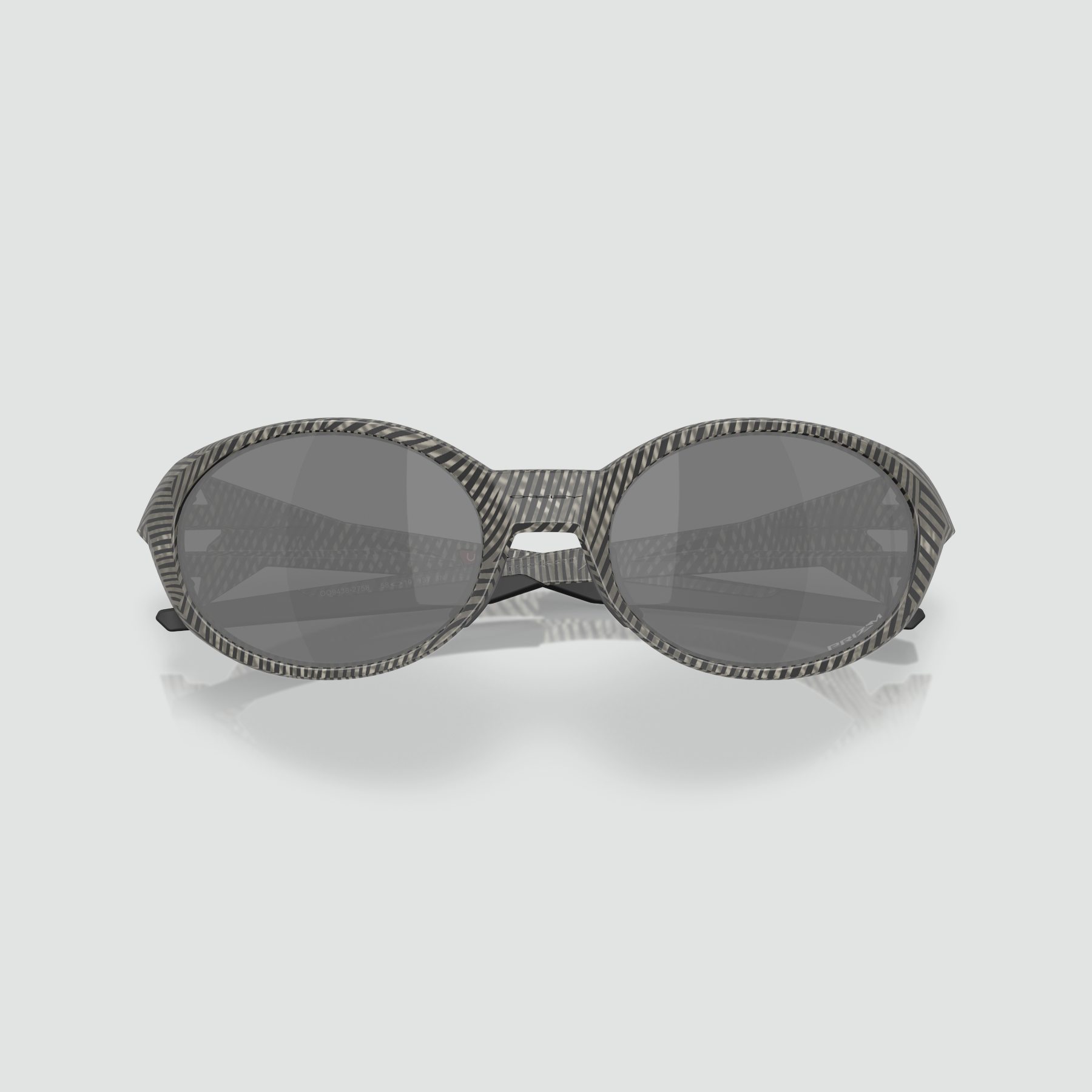 Eye Jacket™ Redux Sunglasses - Matte Grey Ink Fingerprint/PRIZM Black