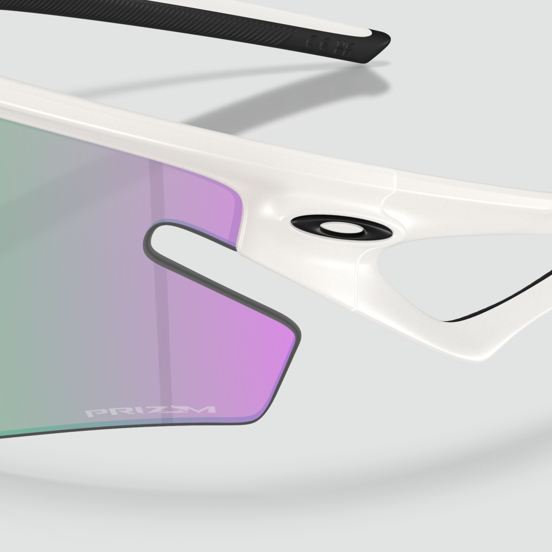 Sphaera Slash Sunglasses - Matte Mist PRIZM Road Jade
