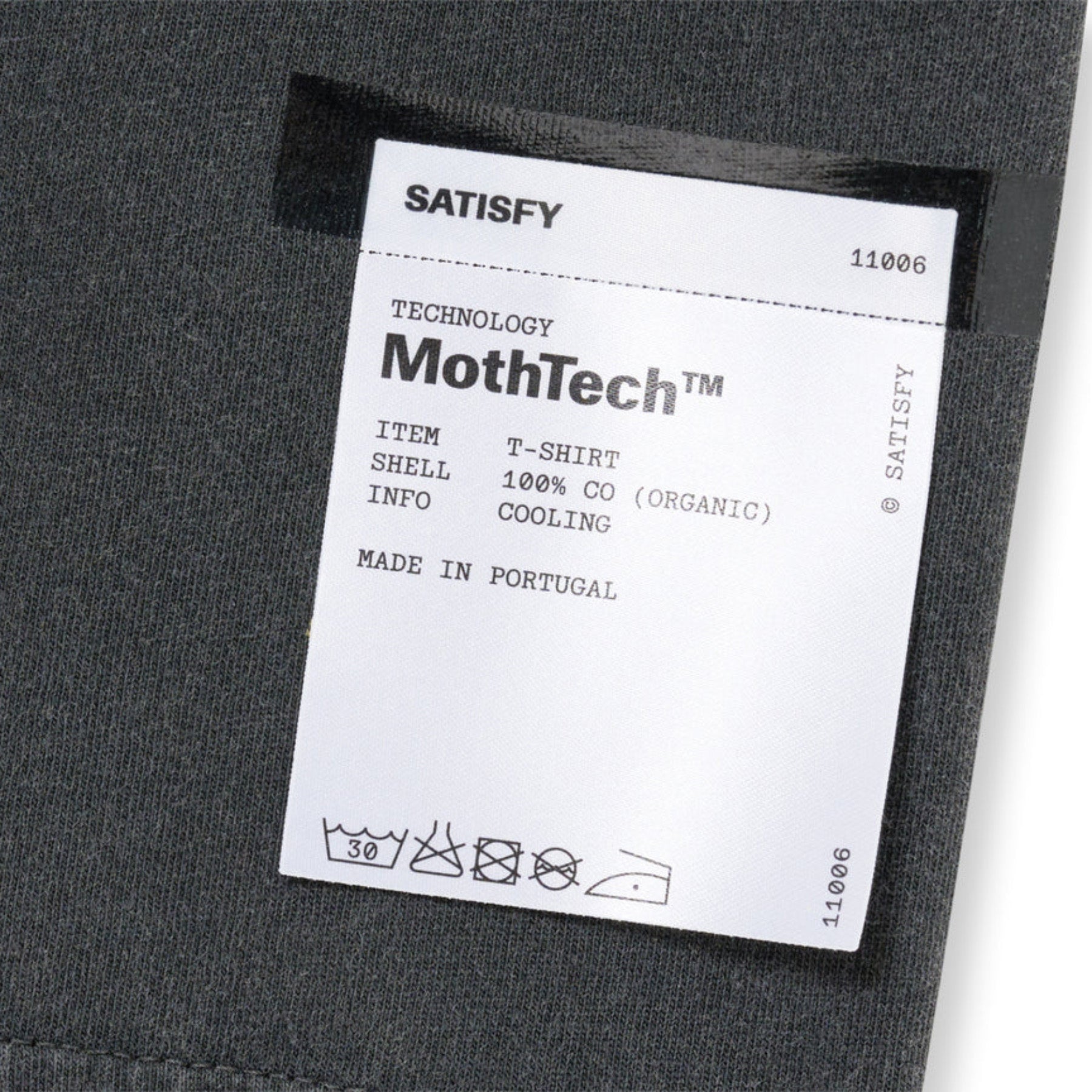 T-Shirt MothTech™ - Aged Black