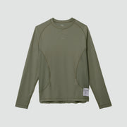FuzzFleece Octa Long Tee - Vetiver