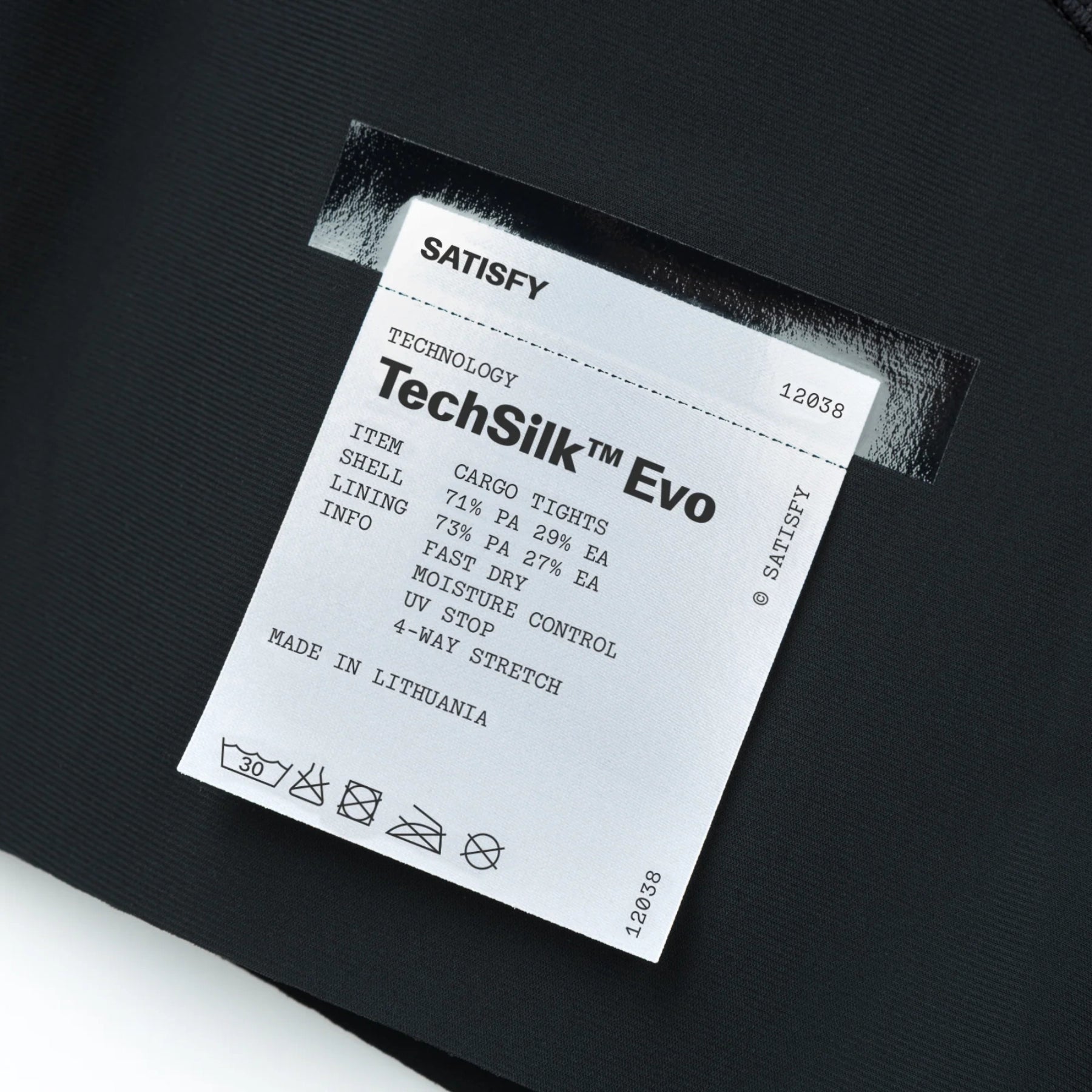 Techsilk™ Evo 9" Half Tights - Black