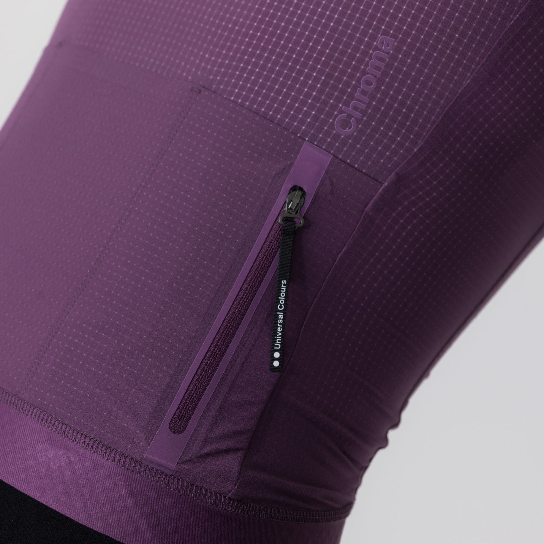 Universal Colours Chroma Womens Short Sleeve Jersey - Berry Purple