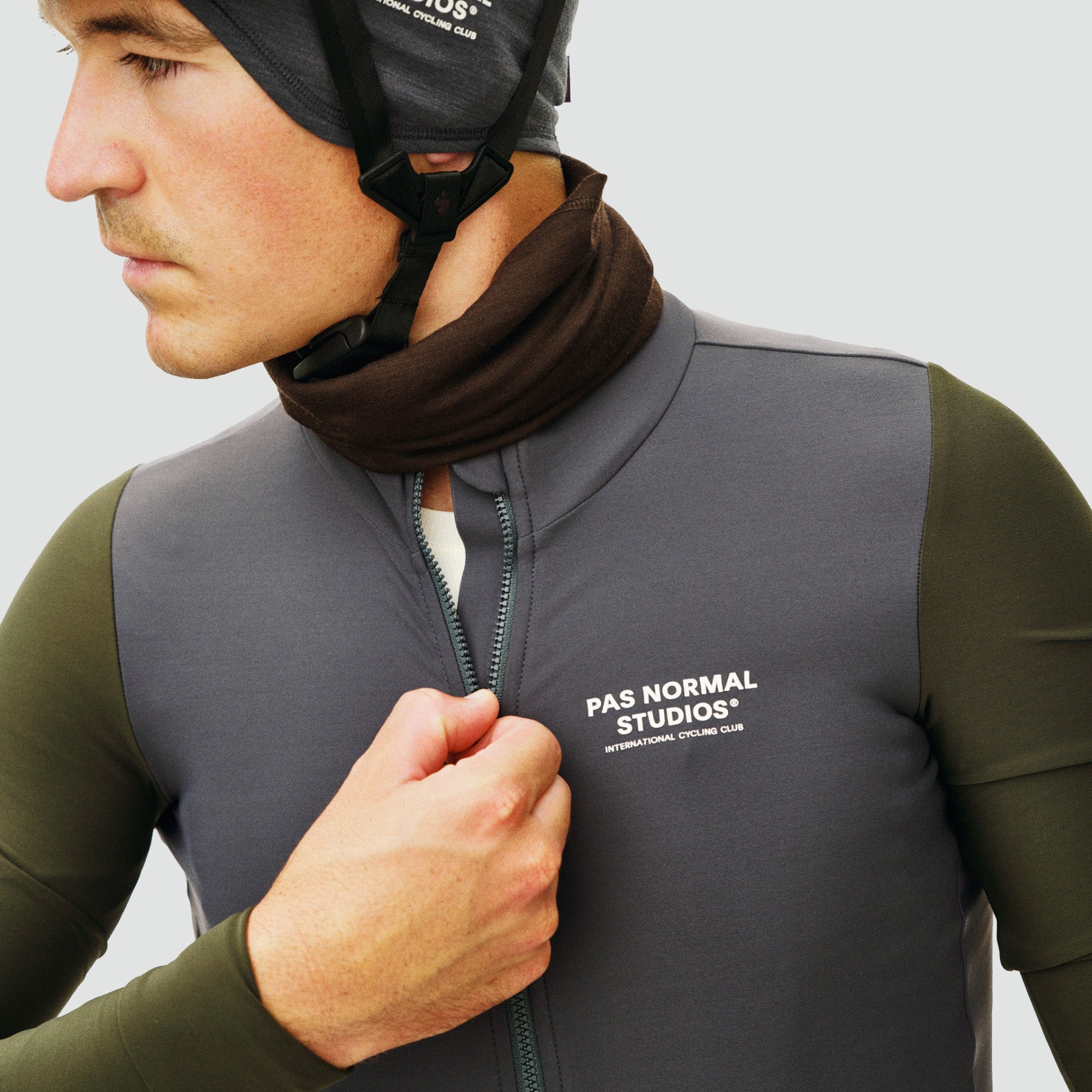 Mechanism Long Sleeve Jersey - Steel / Dark Olive