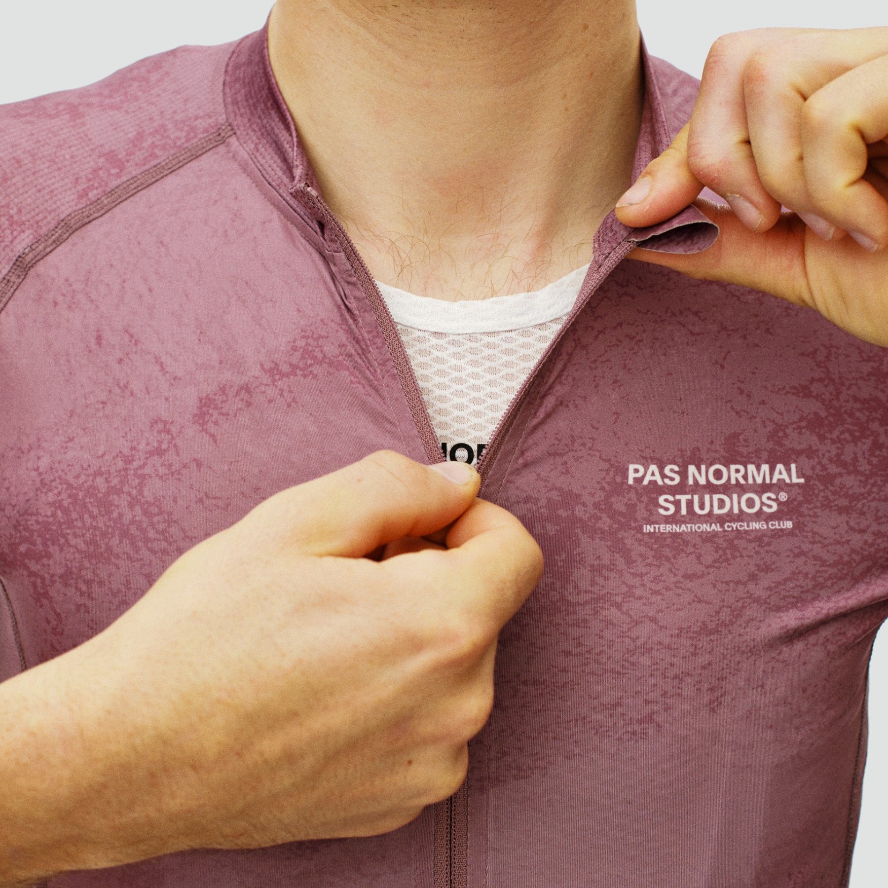 Mechanism Jersey - AOP Dark Mauve