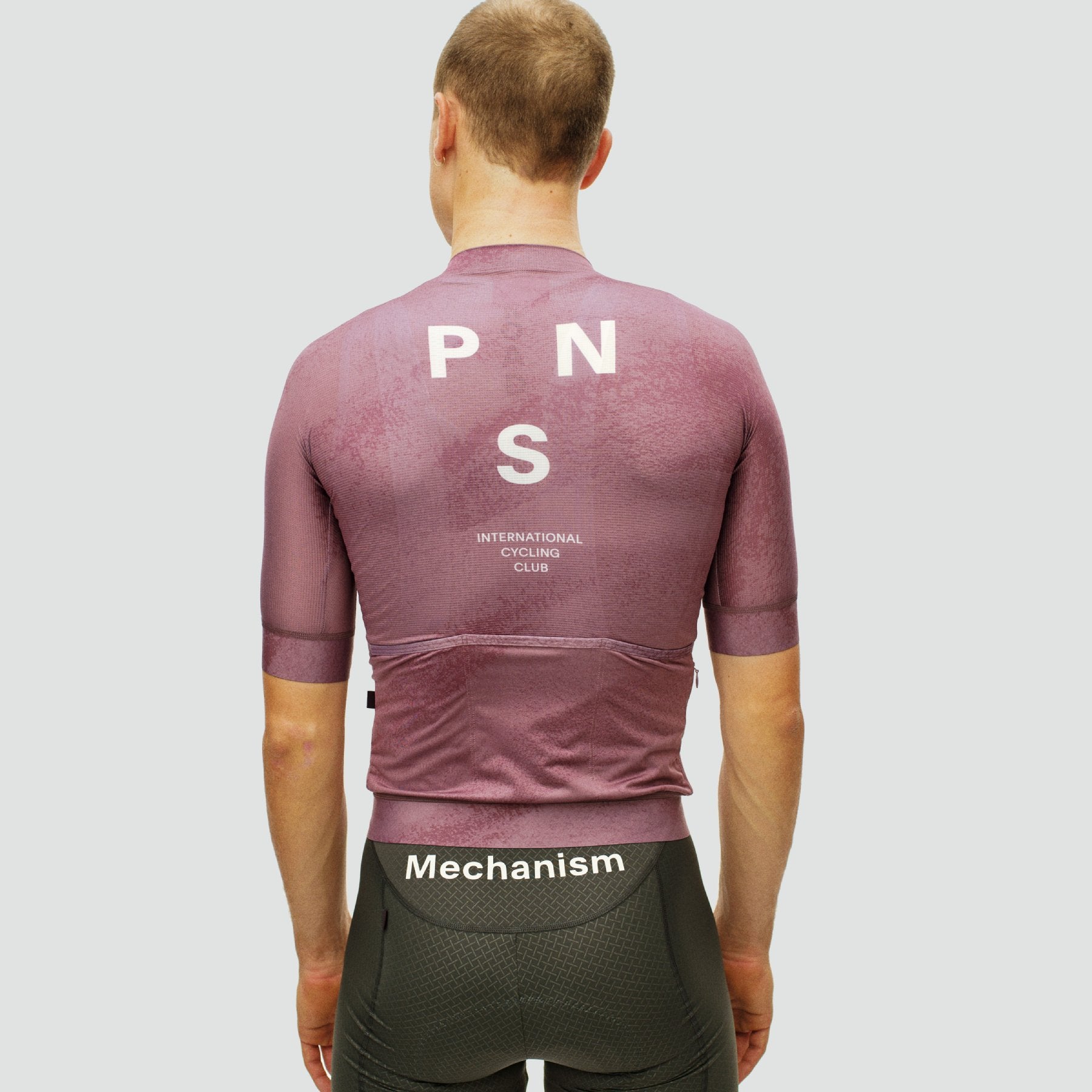 Mechanism Jersey - AOP Dark Mauve