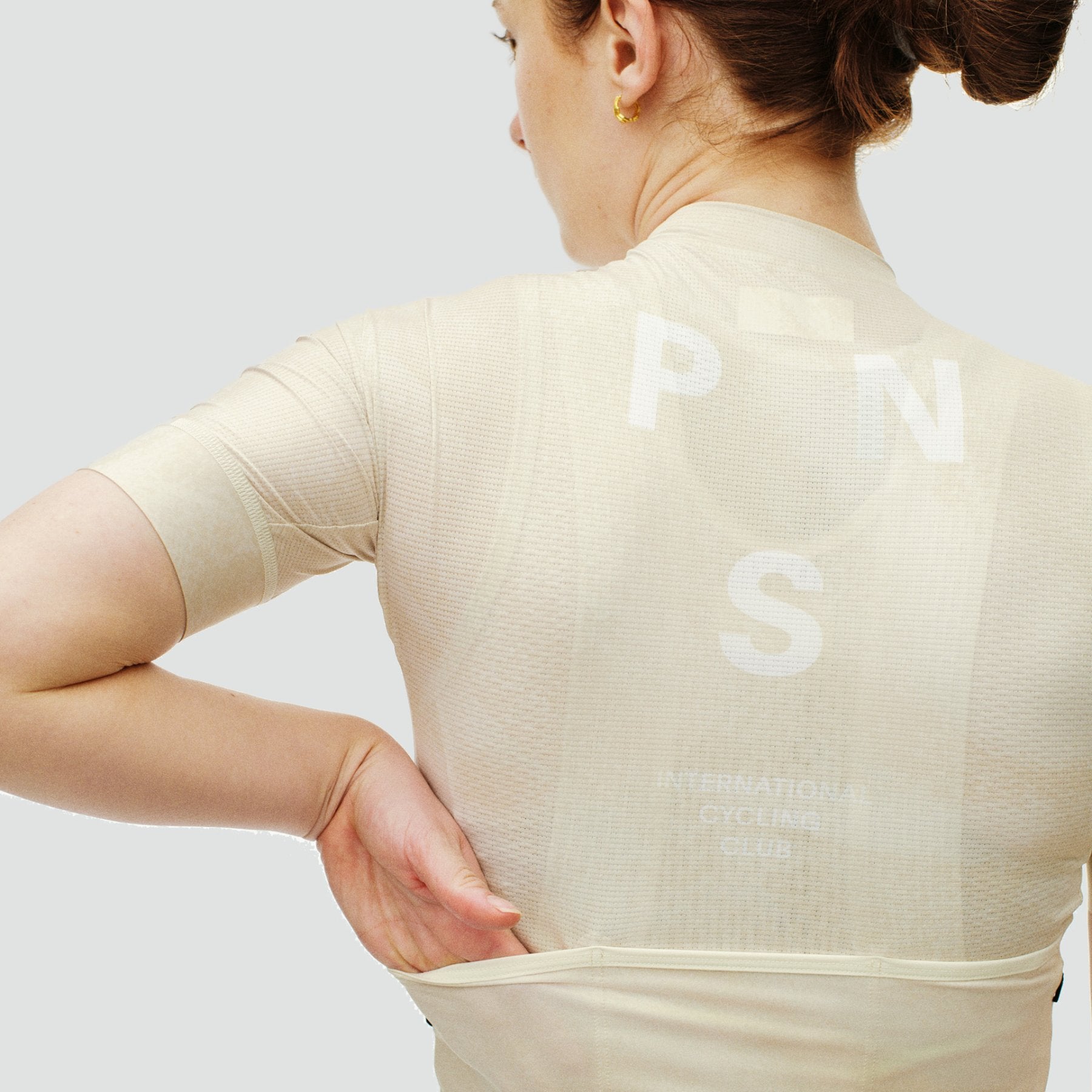 Women's Mechanism Jersey - AOP Off White