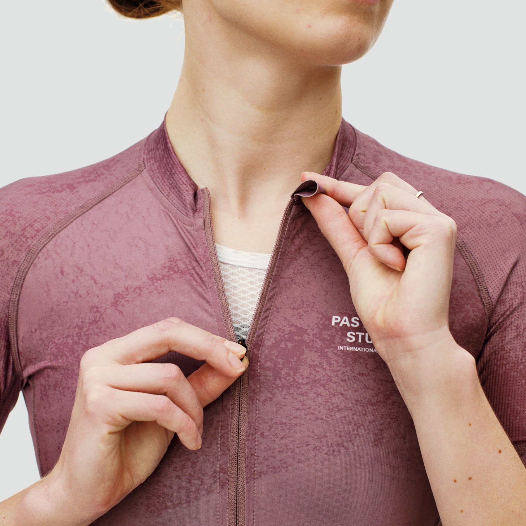 Women's Mechanism Jersey - AOP Dark Mauve