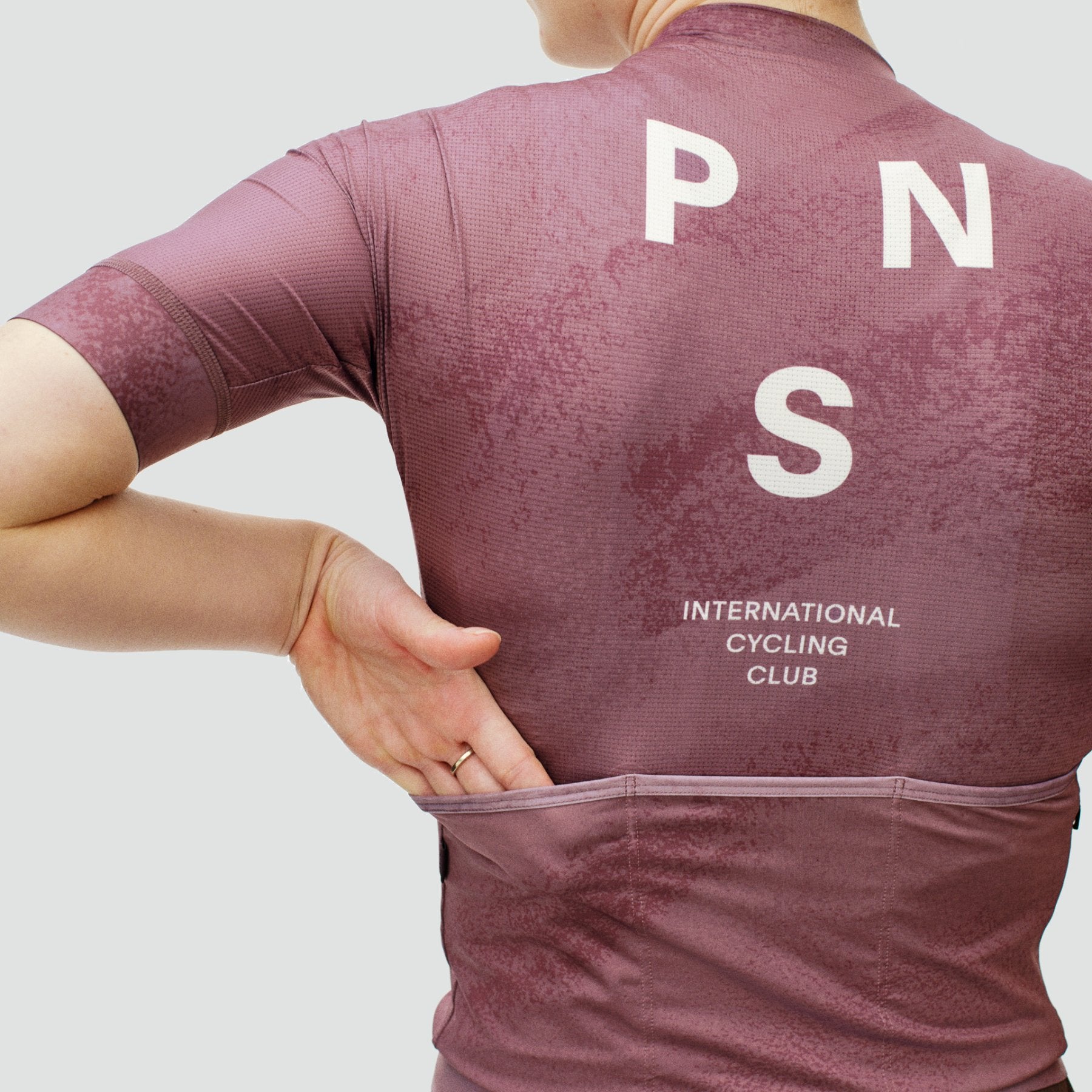 Mechanism Jersey - AOP Dark Mauve