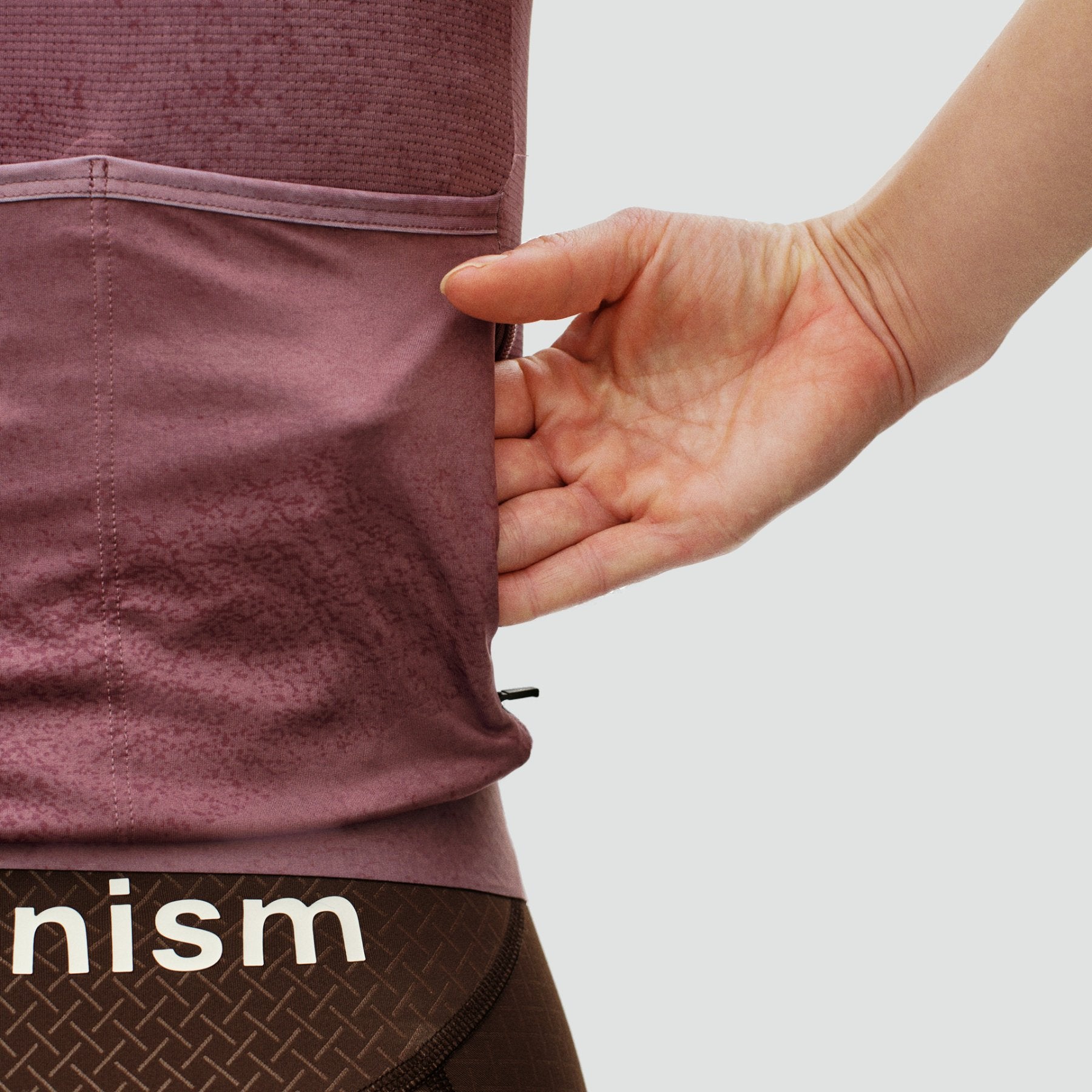 Women's Mechanism Jersey - AOP Dark Mauve