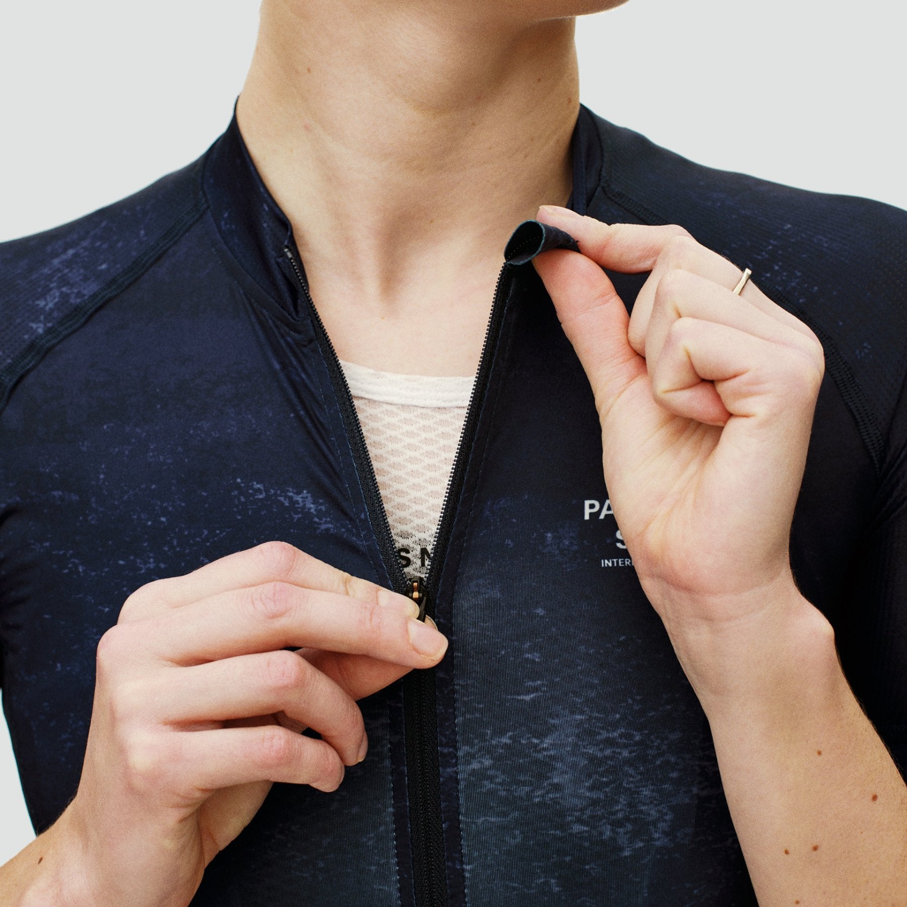 Women's Mechanism Jersey - AOP Indigo