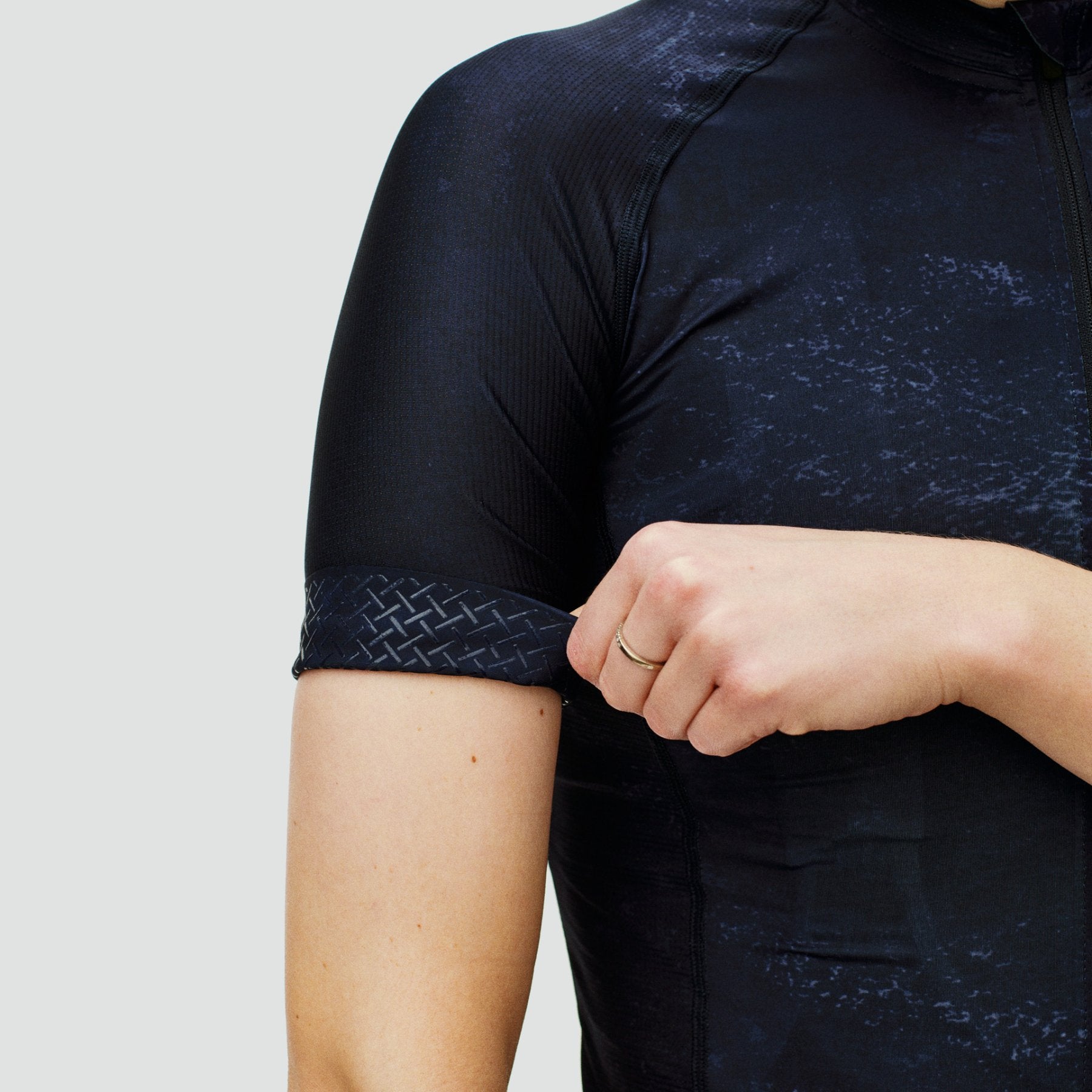 Women's Mechanism Jersey - AOP Indigo