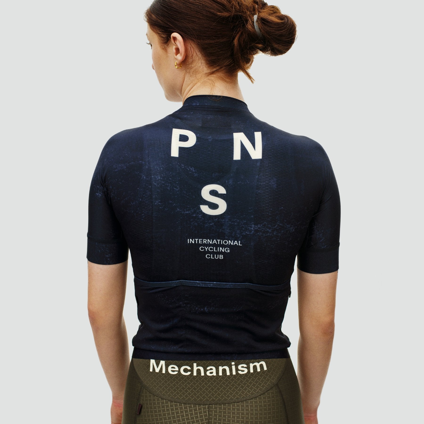 Women's Mechanism Jersey - AOP Indigo