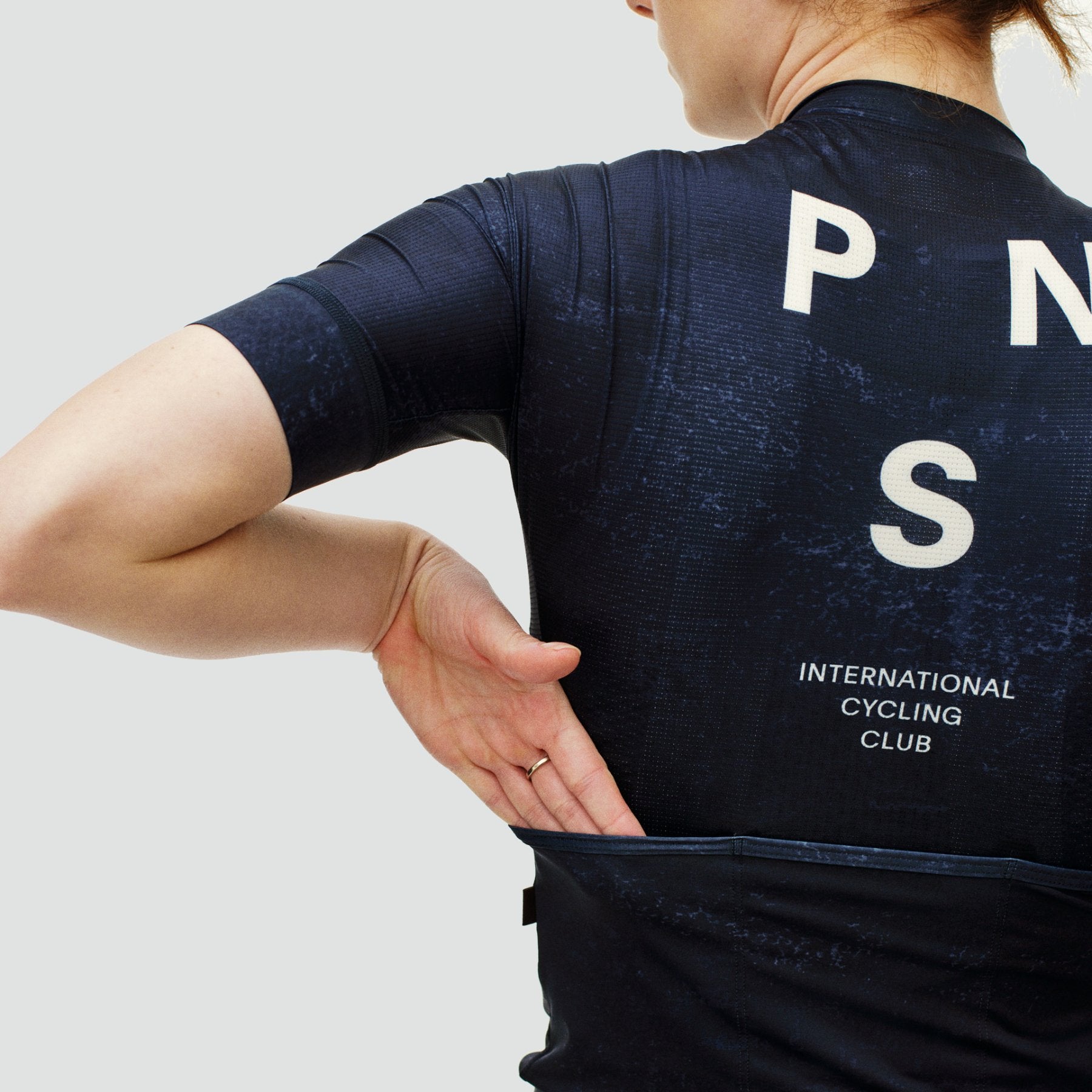 Women's Mechanism Jersey - AOP Indigo