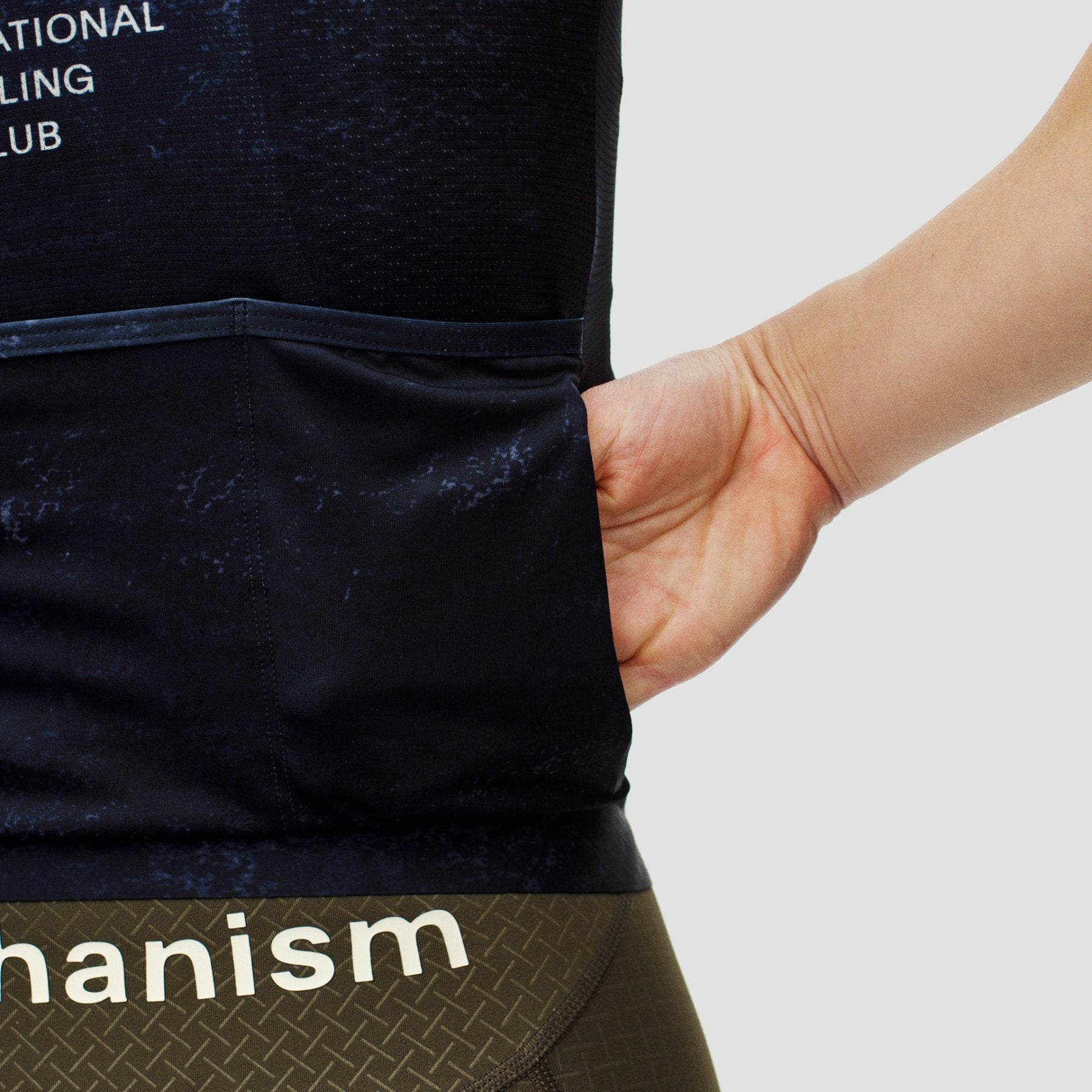 Women's Mechanism Jersey - AOP Indigo