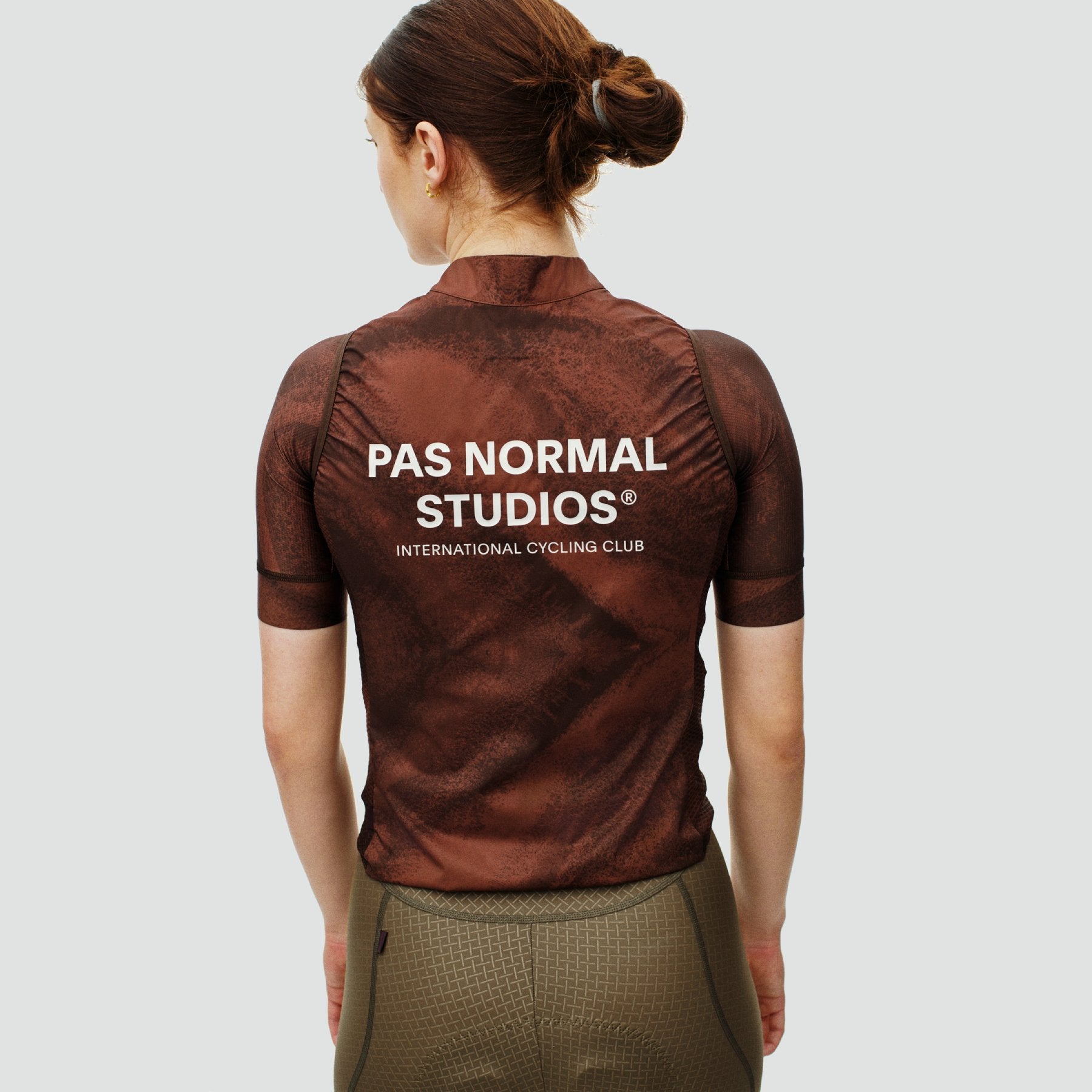 Women's Mechanism Stow Away Gilet - AOP Light Brown