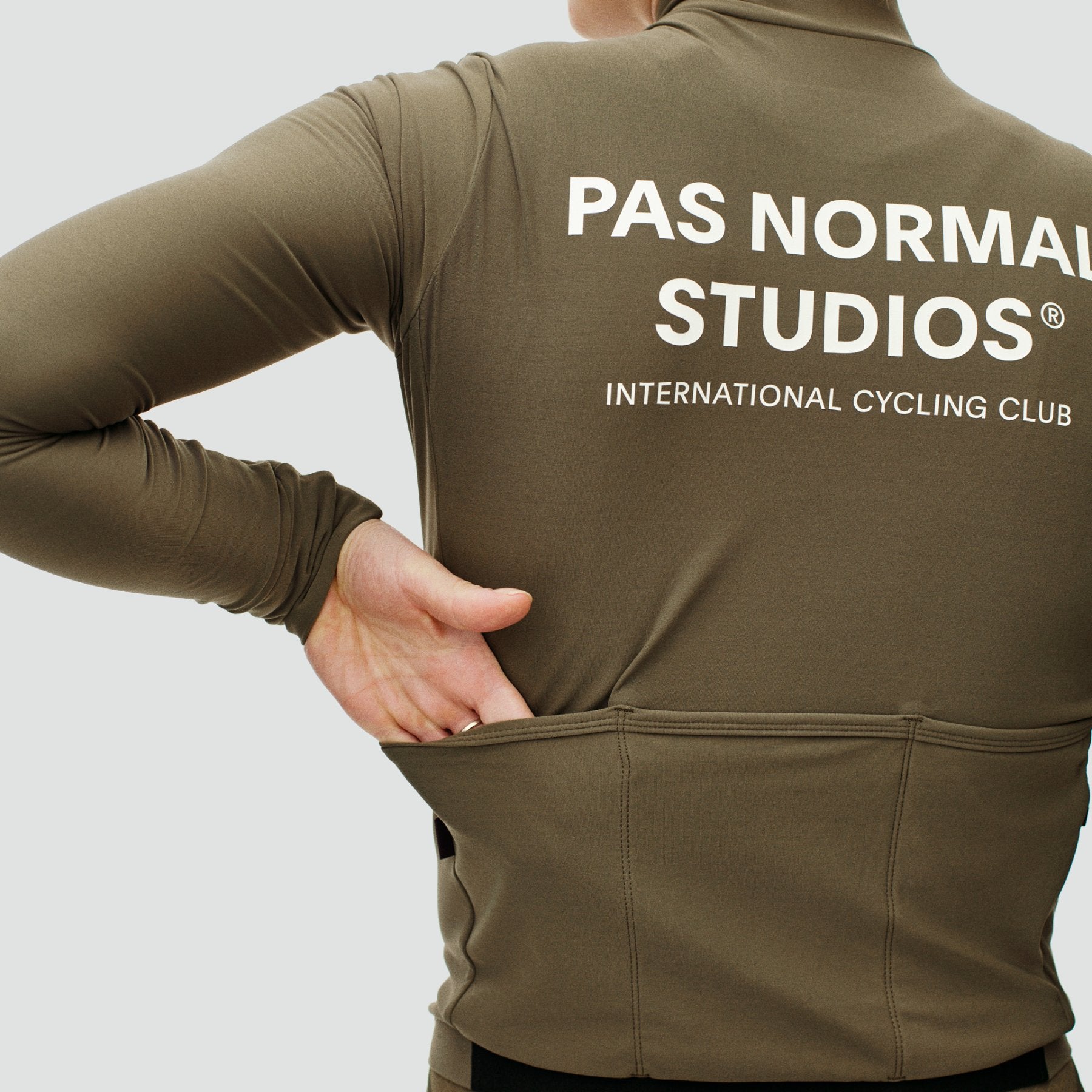Pas Normal Studios Mechanism Long Sleeve Jersey - Mud – Le Club
