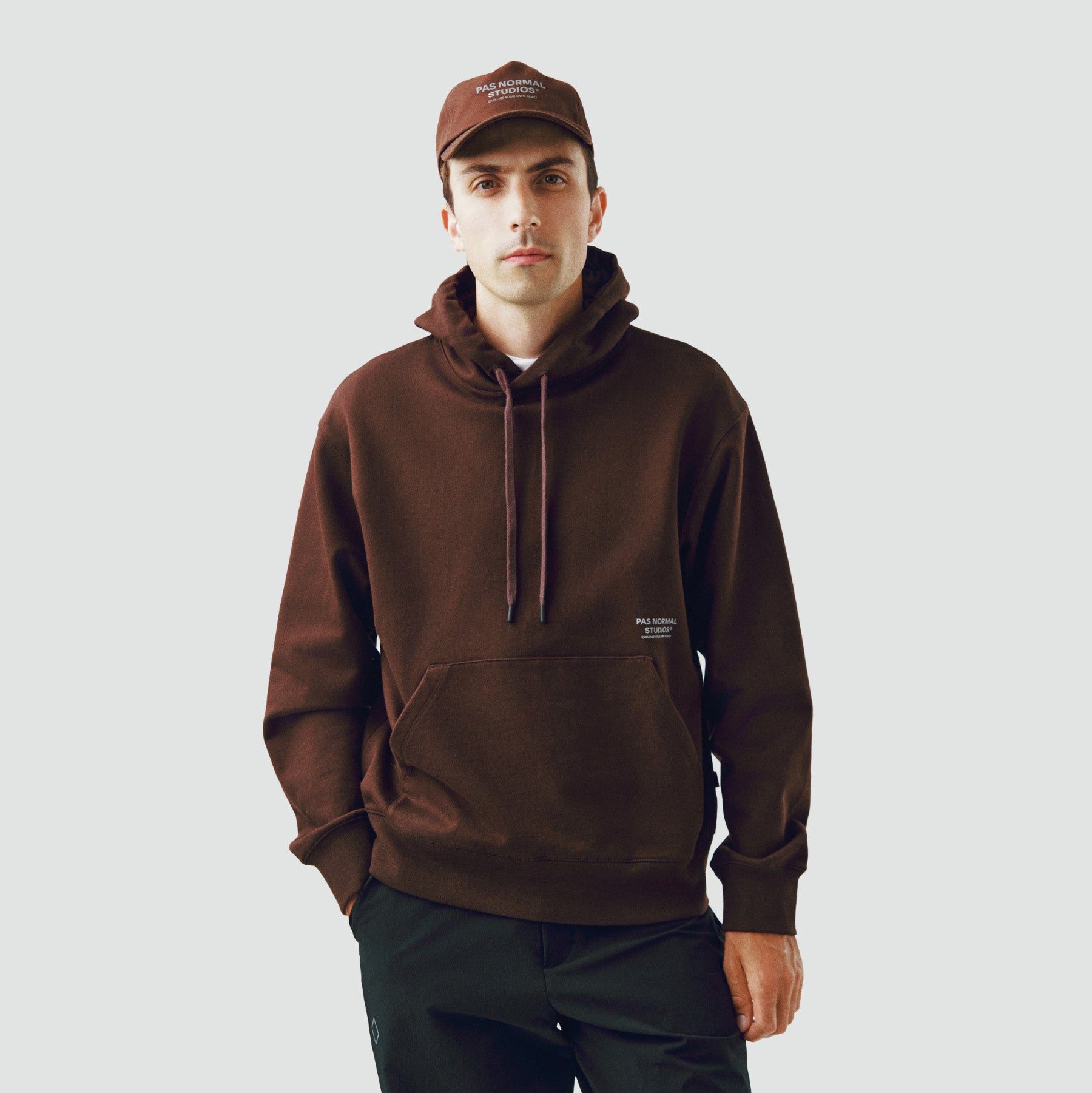Off-Race Hoodie - Light Brown