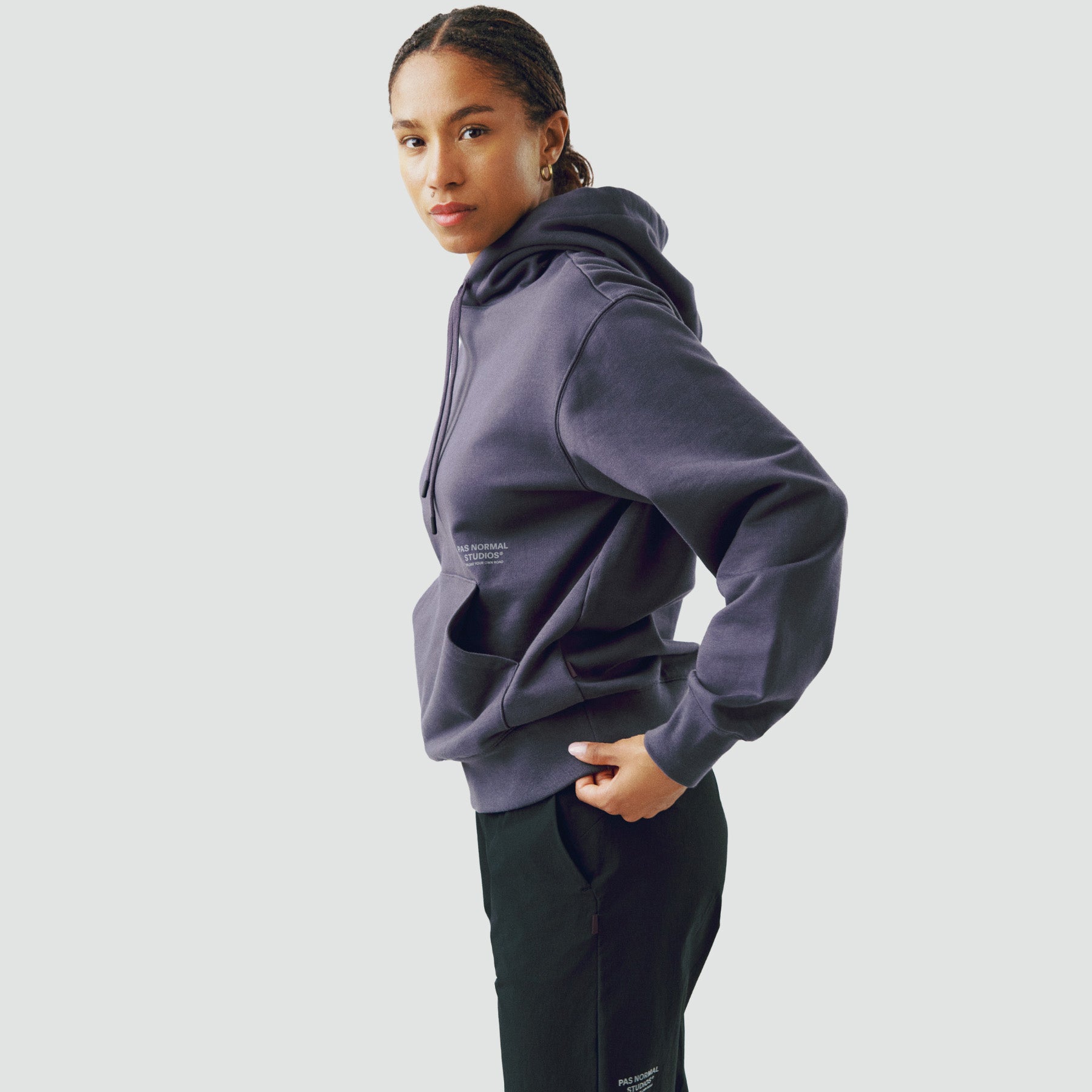 Off-Race Hoodie - Steel