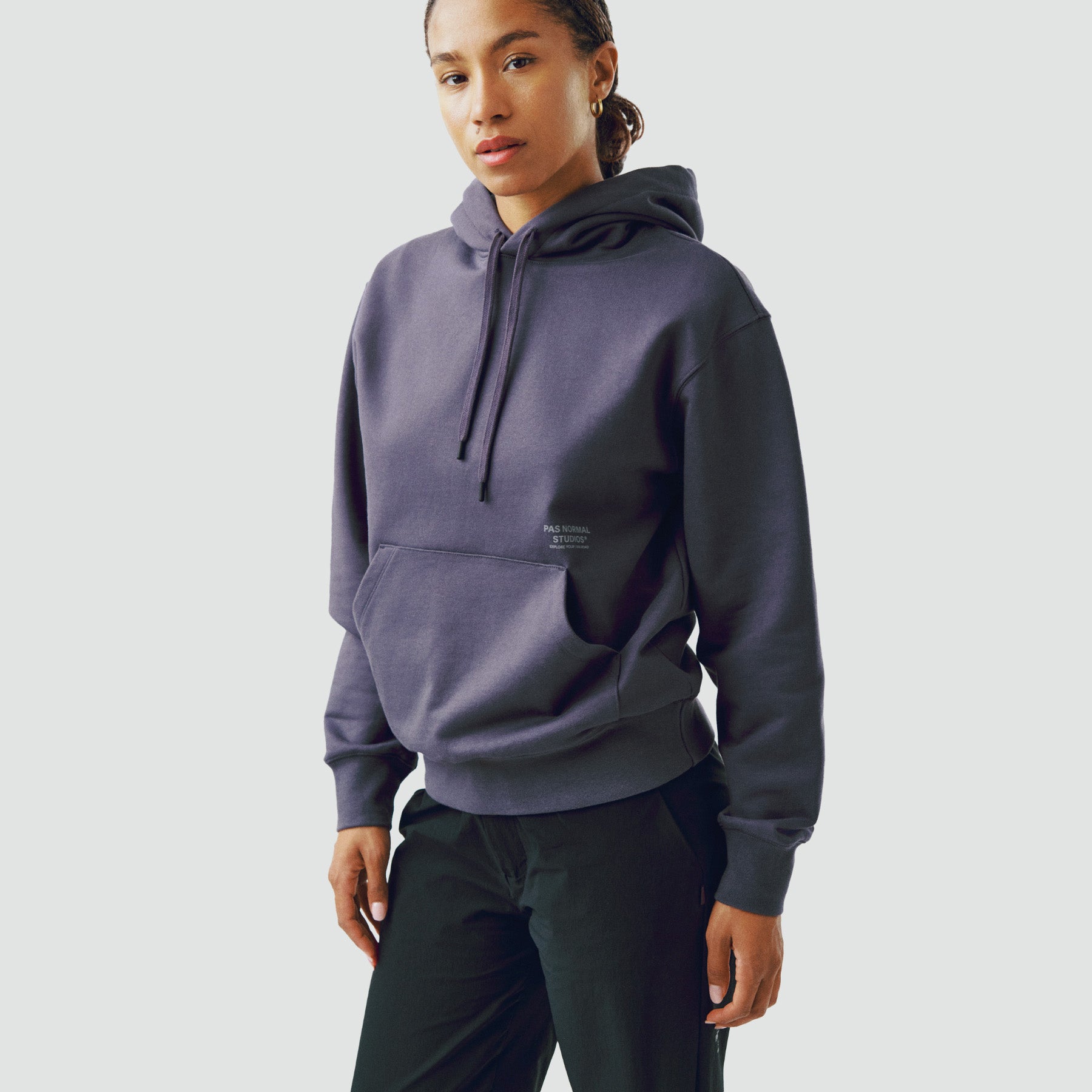 Off-Race Hoodie - Steel