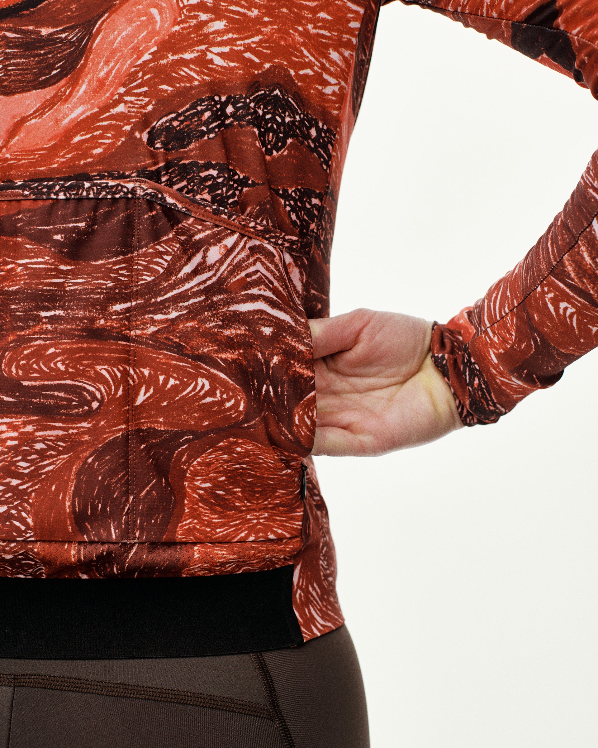 Women&#39;s T.K.O. Mechanism Long Sleeve Jersey - T.K.O. Red