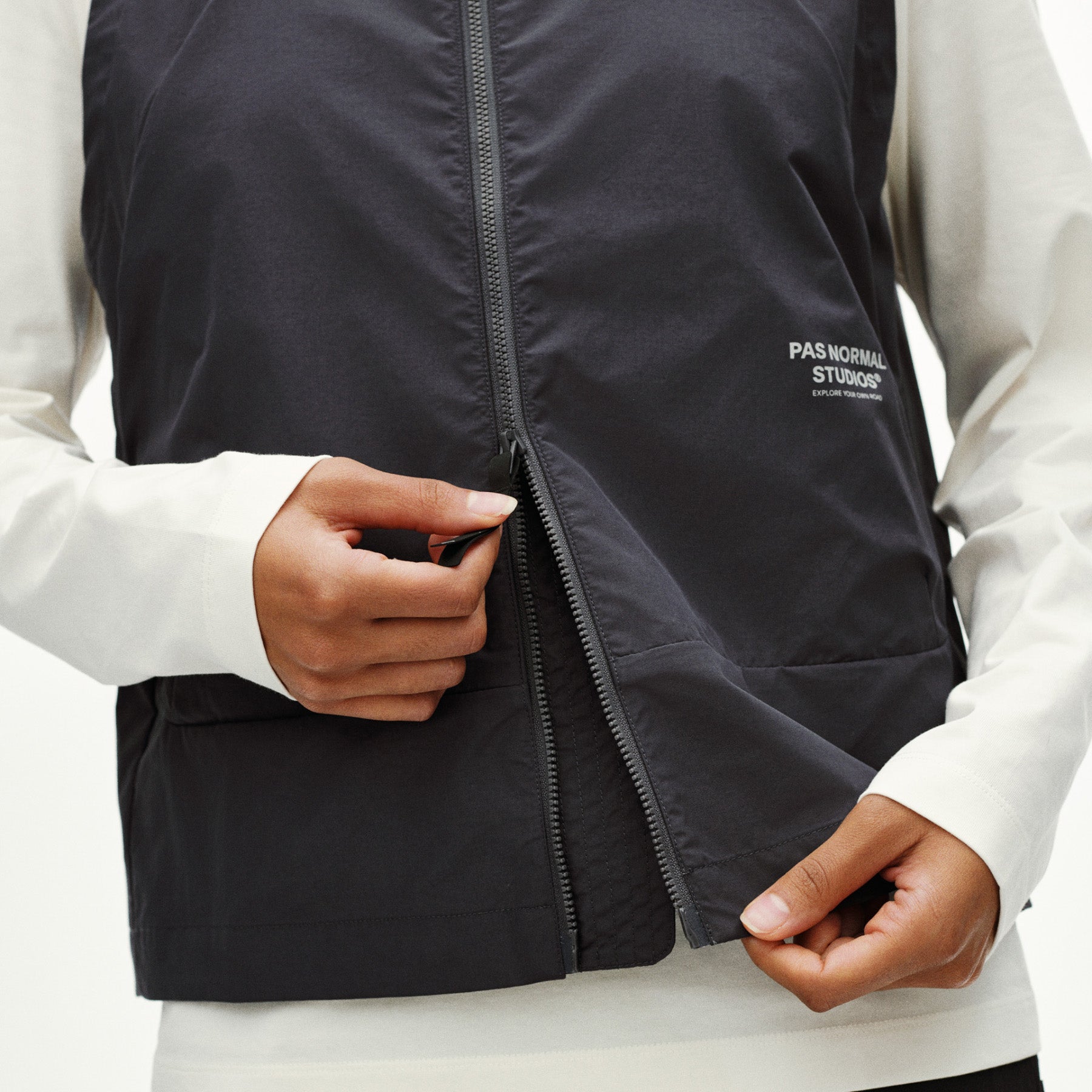 Off-Race Utility Vest - Steel