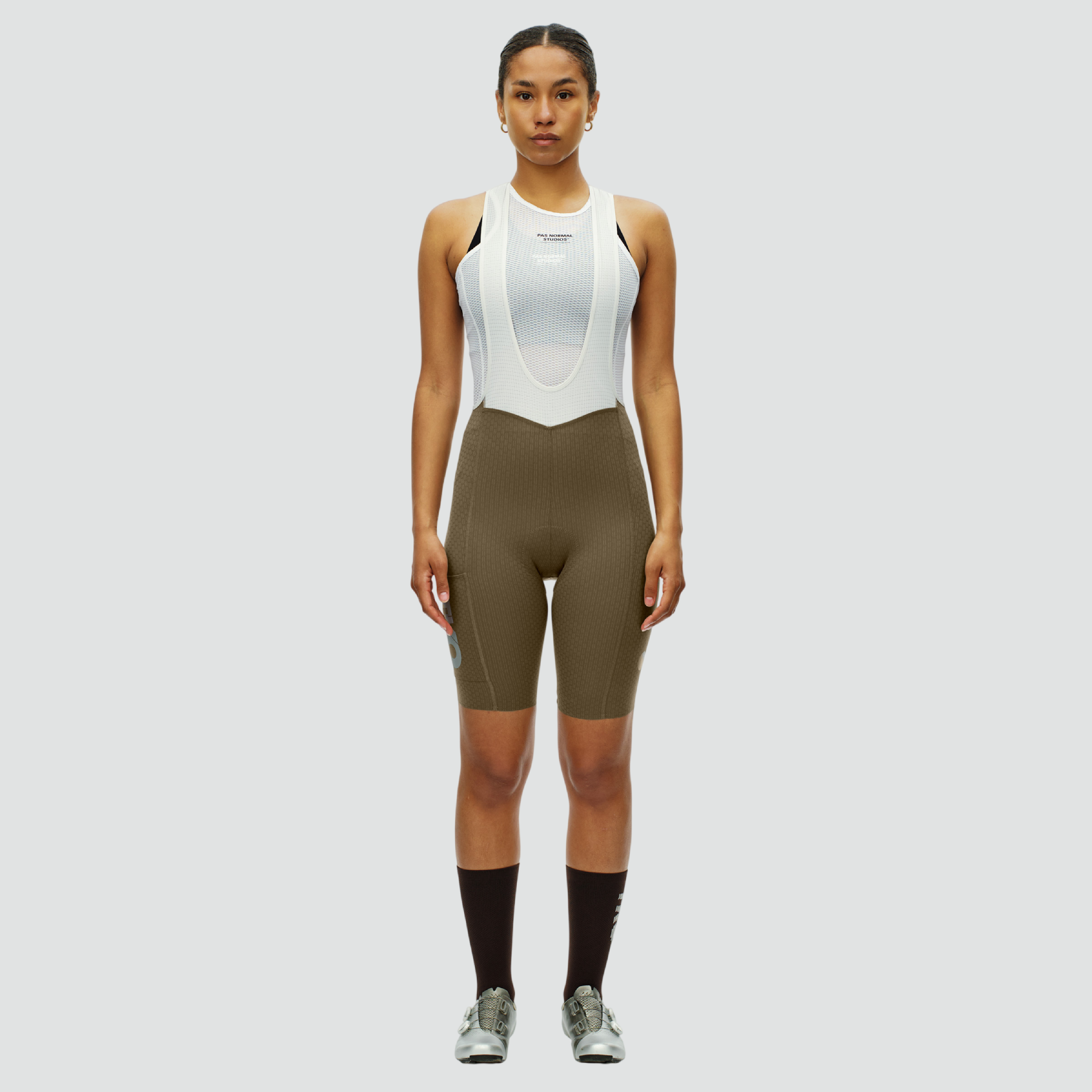 Women's T.K.O. Essential Light Cargo Bibs - Dark Stone