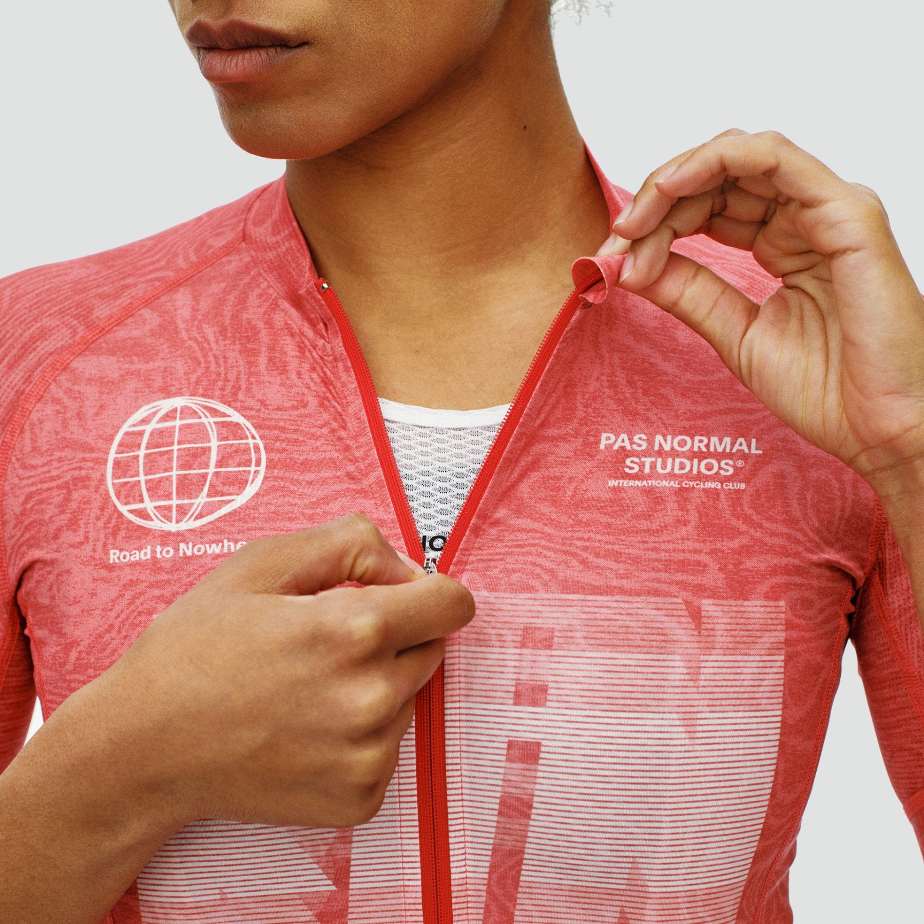 Women's Mechanism Logo Jersey - AOP RTN Classic Red