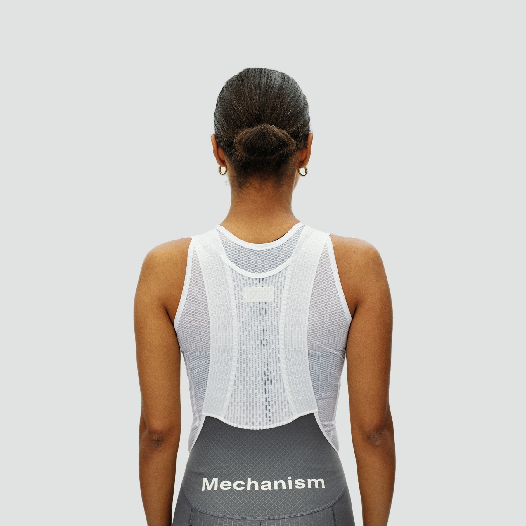 Women's Mechanism Logo Bibs - Medium Grey