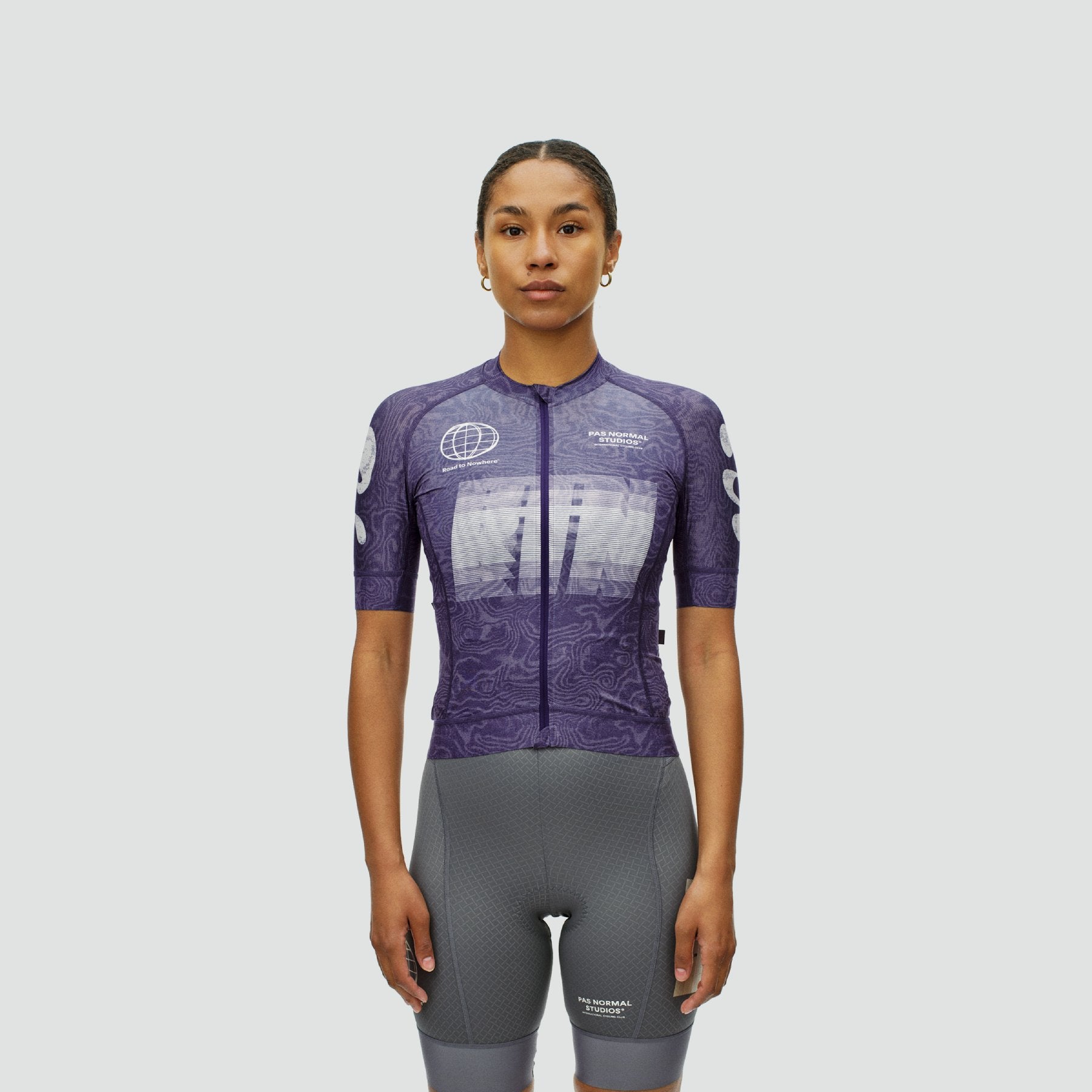 Pas Normal Studios Women's Mechanism Logo Jersey - AOP RTN Dark