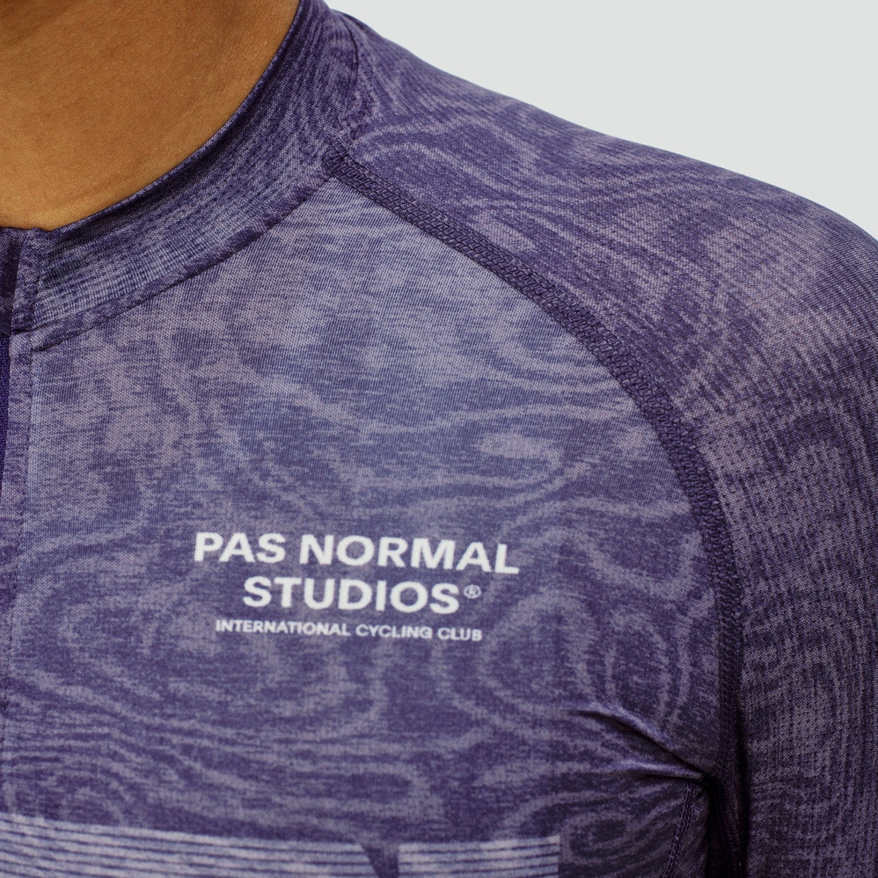 Women's Mechanism Logo Jersey - AOP RTN Dark Purple