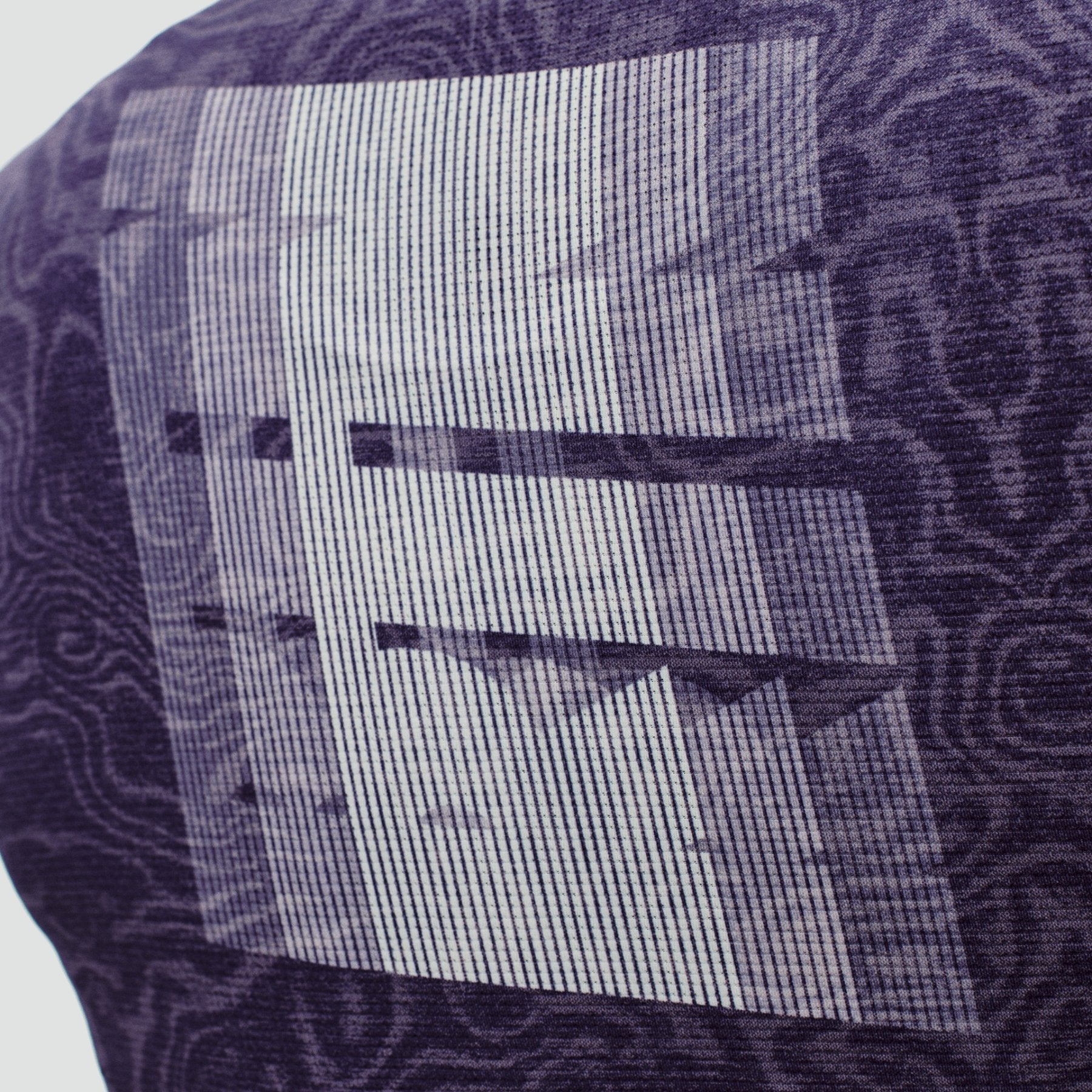 Women's Mechanism Logo Jersey - AOP RTN Dark Purple