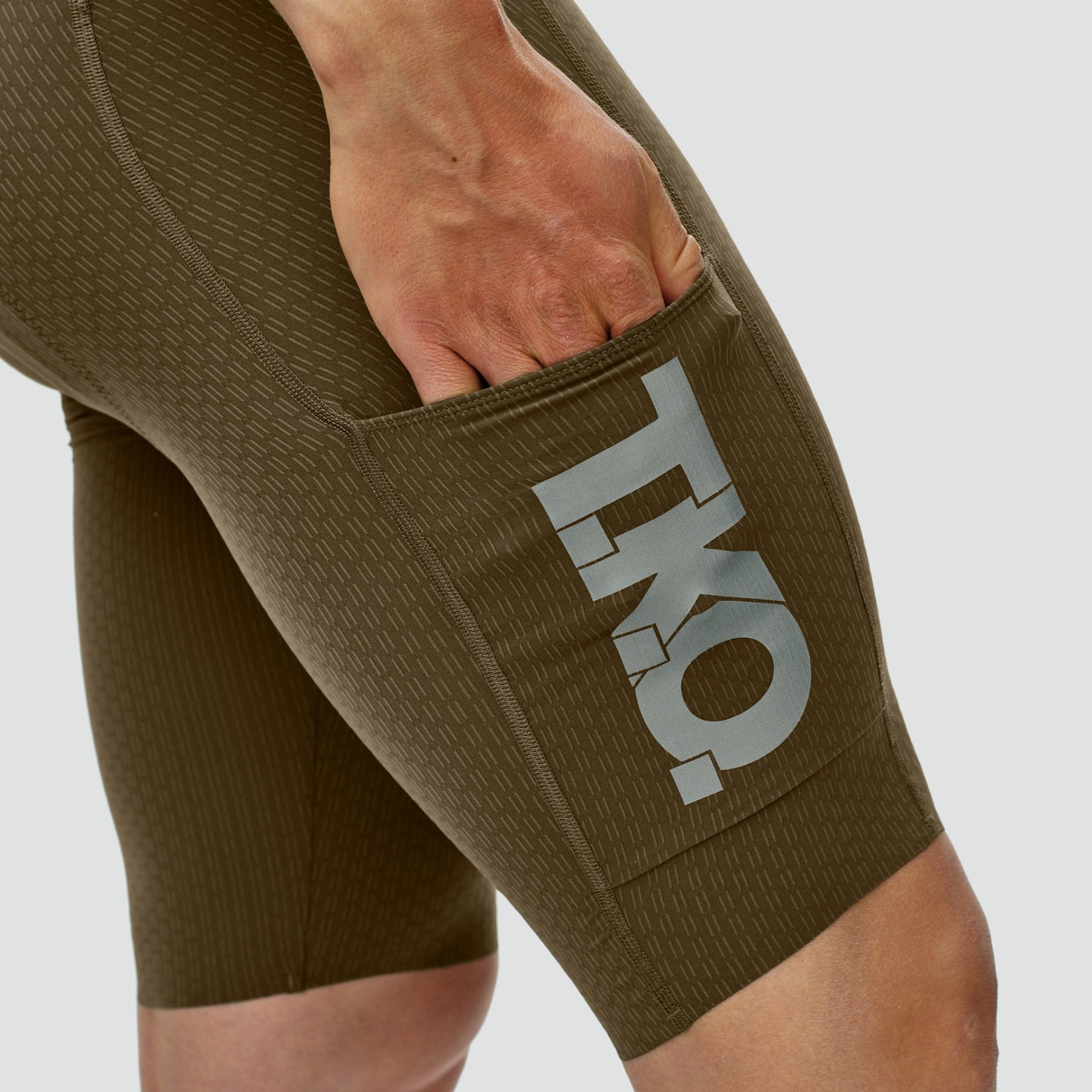 T.K.O. Essential Light Cargo Bibs - Dark Stone