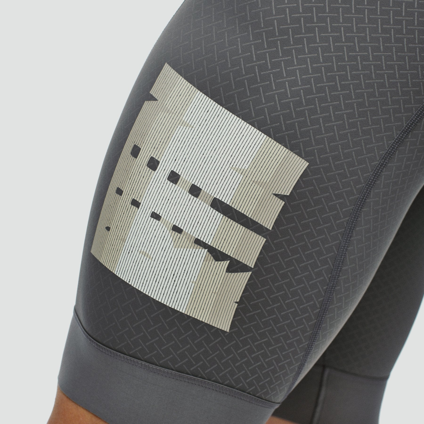 Mechanism Logo Bibs - Medium Grey