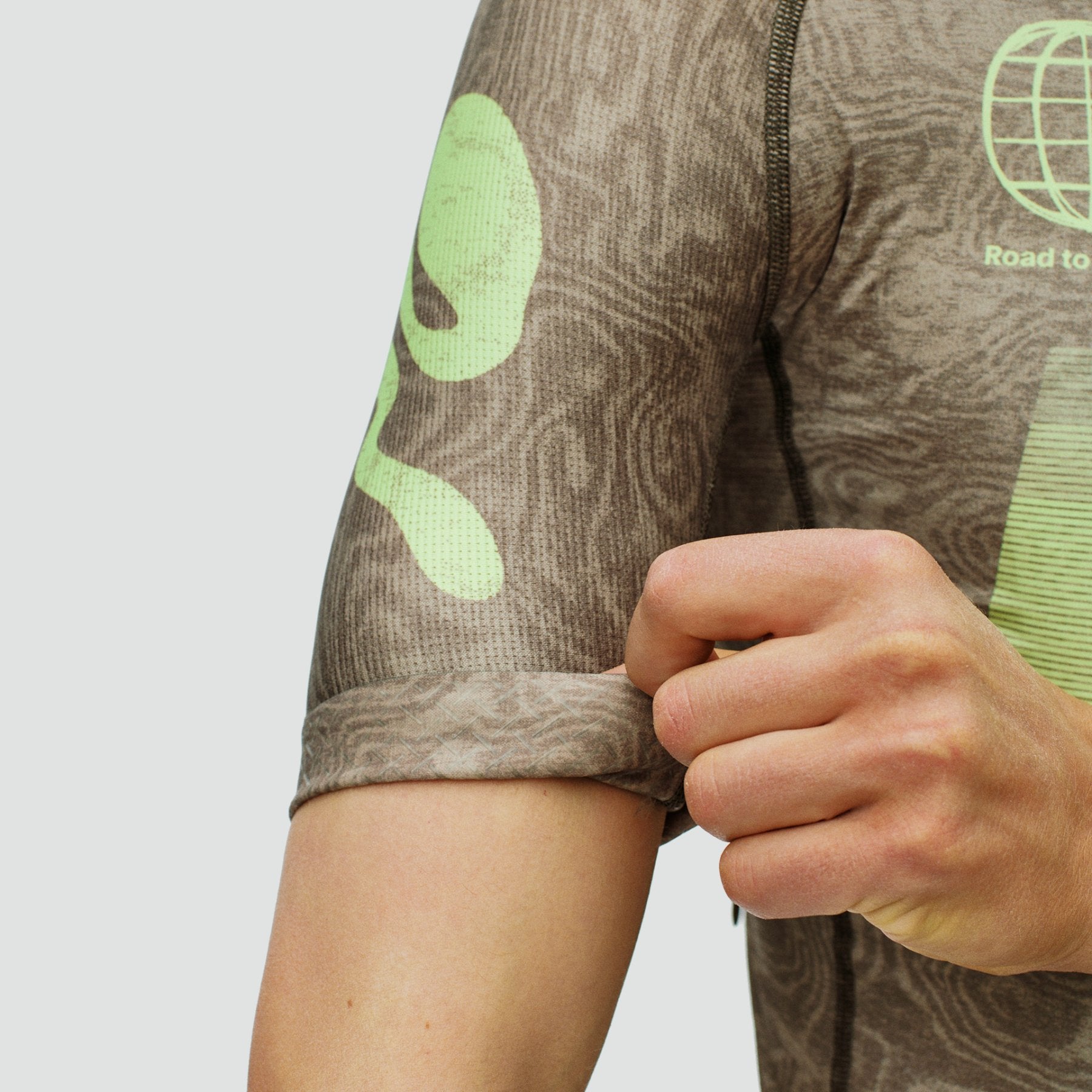 Mechanism Logo Jersey - AOP RTN Earth