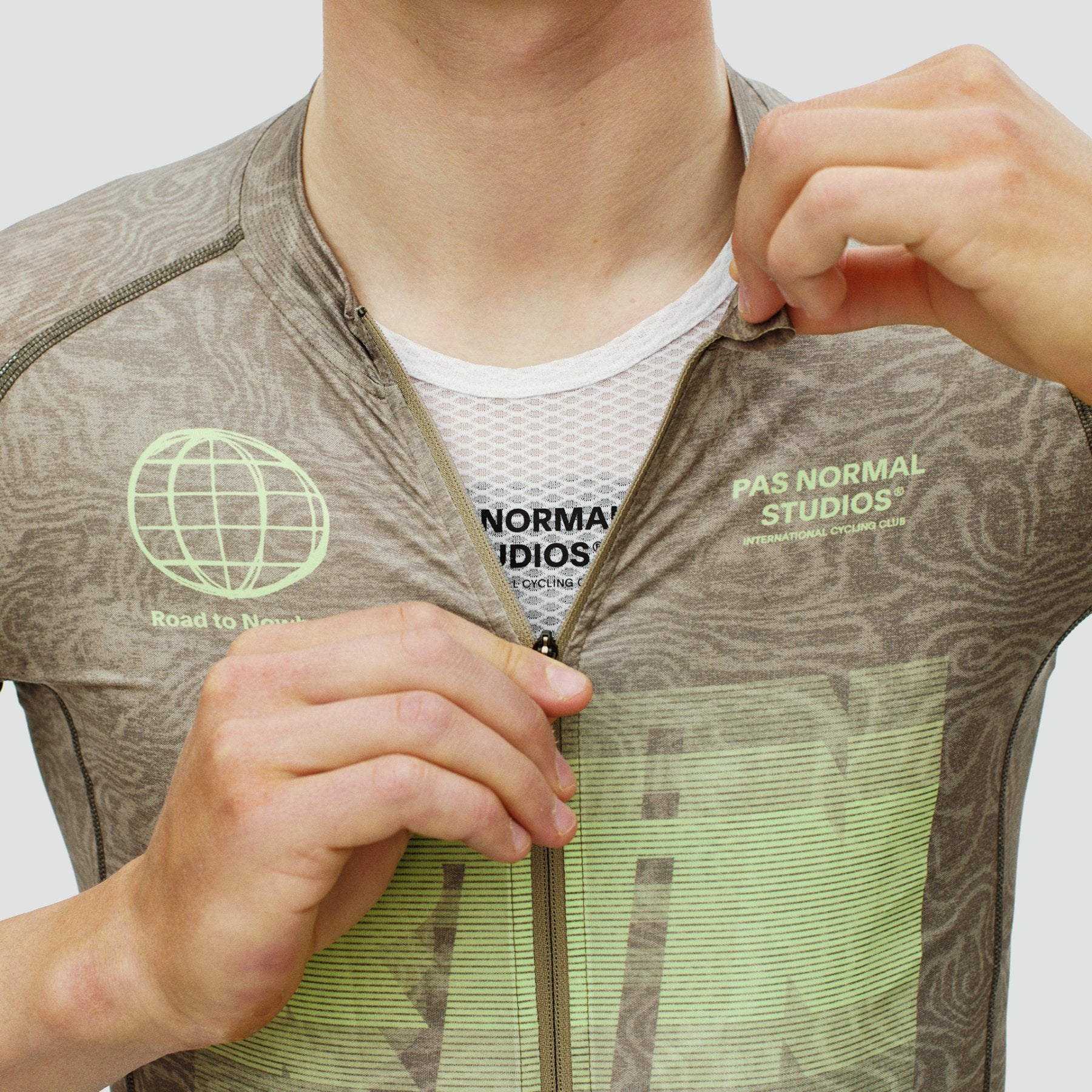 Mechanism Logo Jersey - AOP RTN Earth