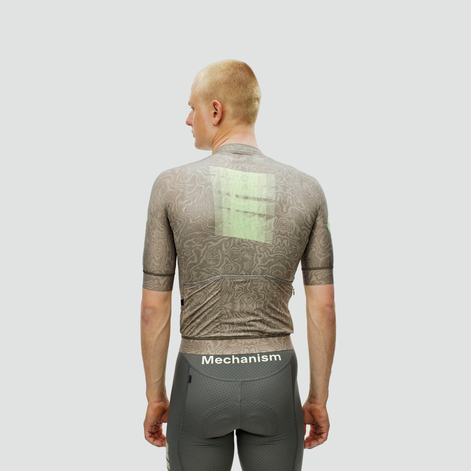Mechanism Logo Jersey - AOP RTN Earth