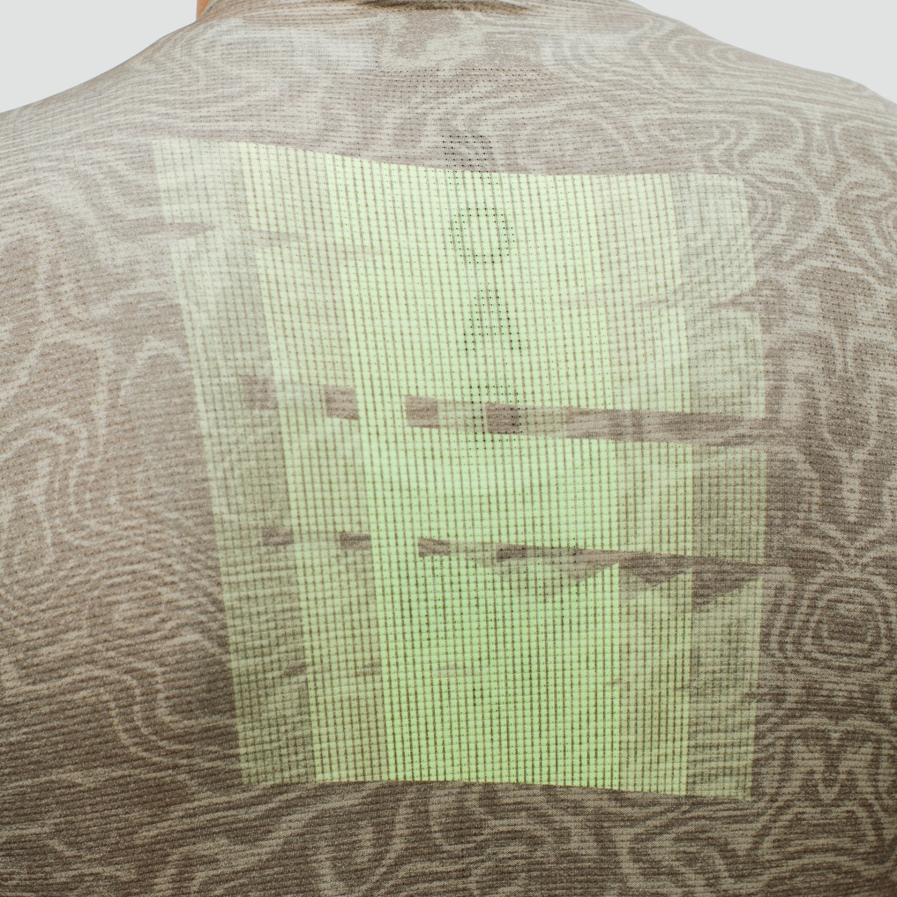 Mechanism Logo Jersey - AOP RTN Earth