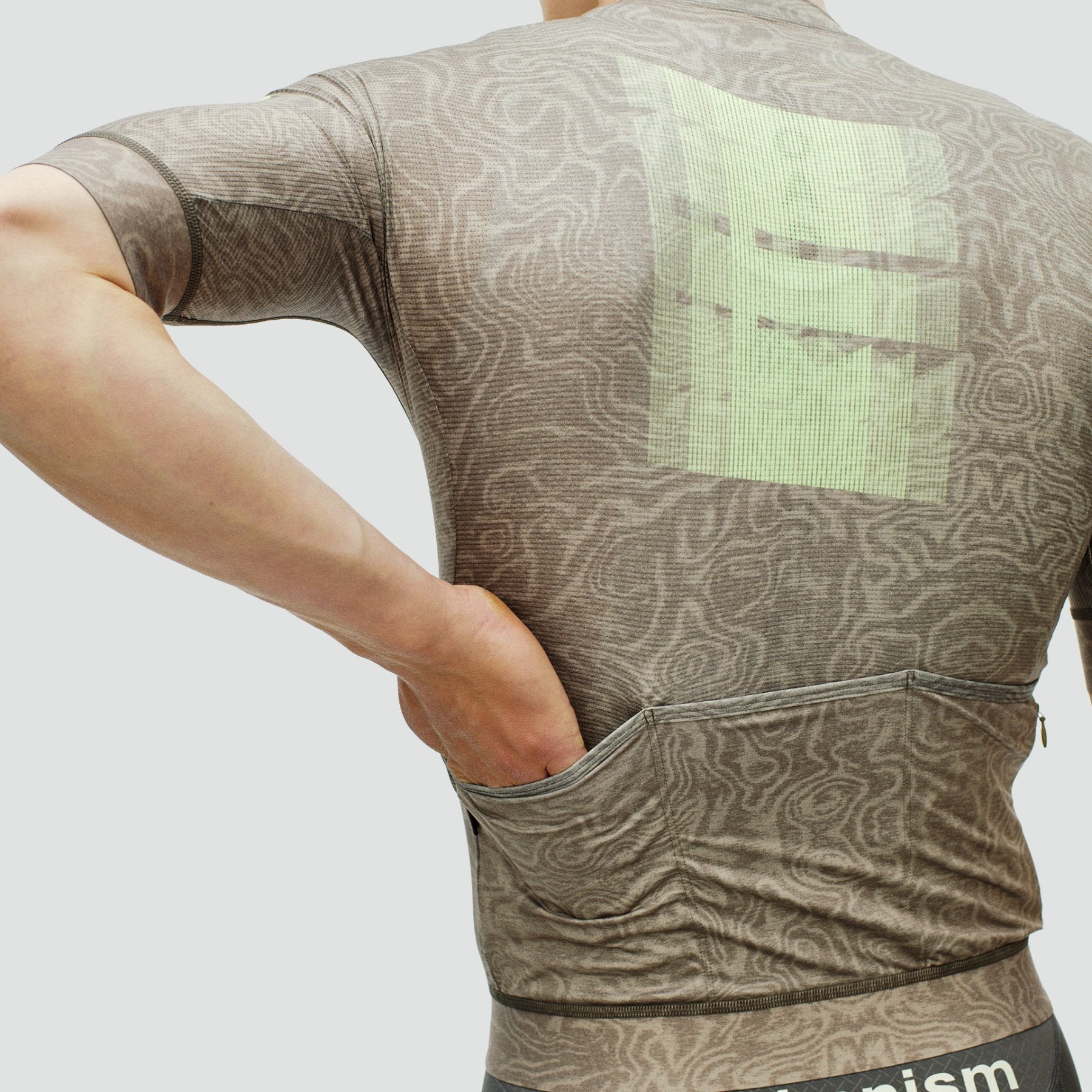 Mechanism Logo Jersey - AOP RTN Earth