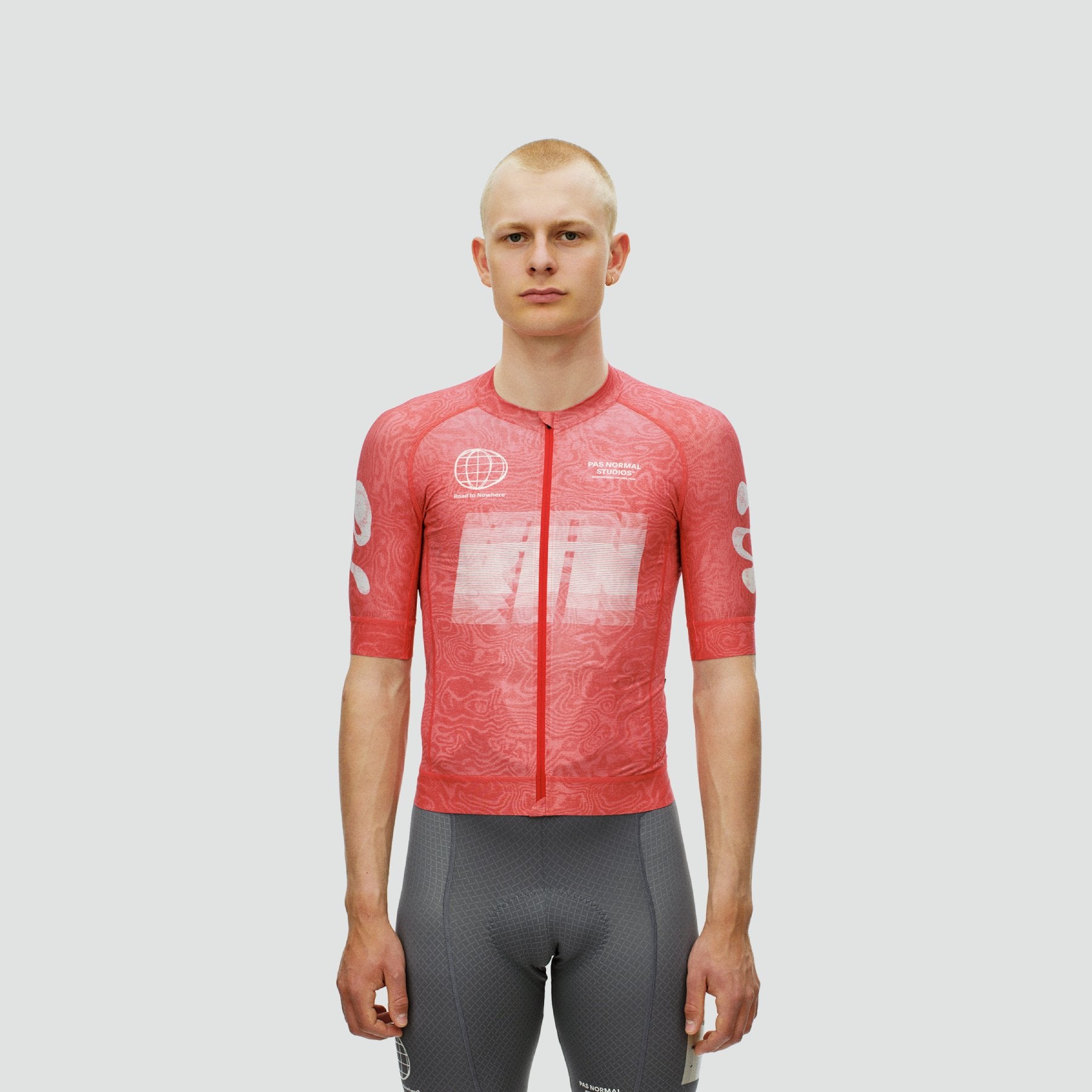 Pas Normal Studios Mechanism Logo Jersey - AOP RTN Classic Red