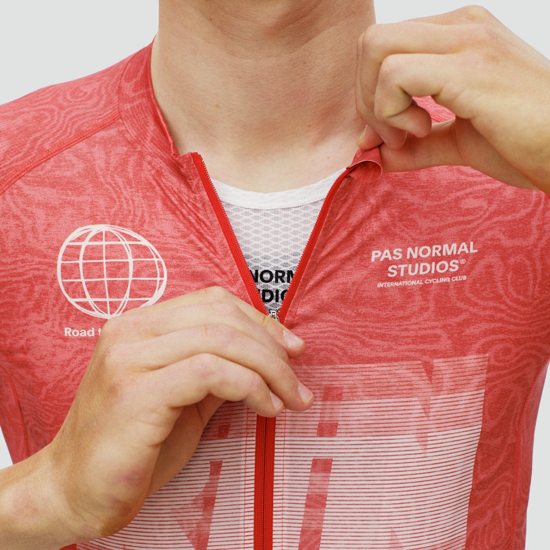 Mechanism Logo Jersey - AOP RTN Classic Red