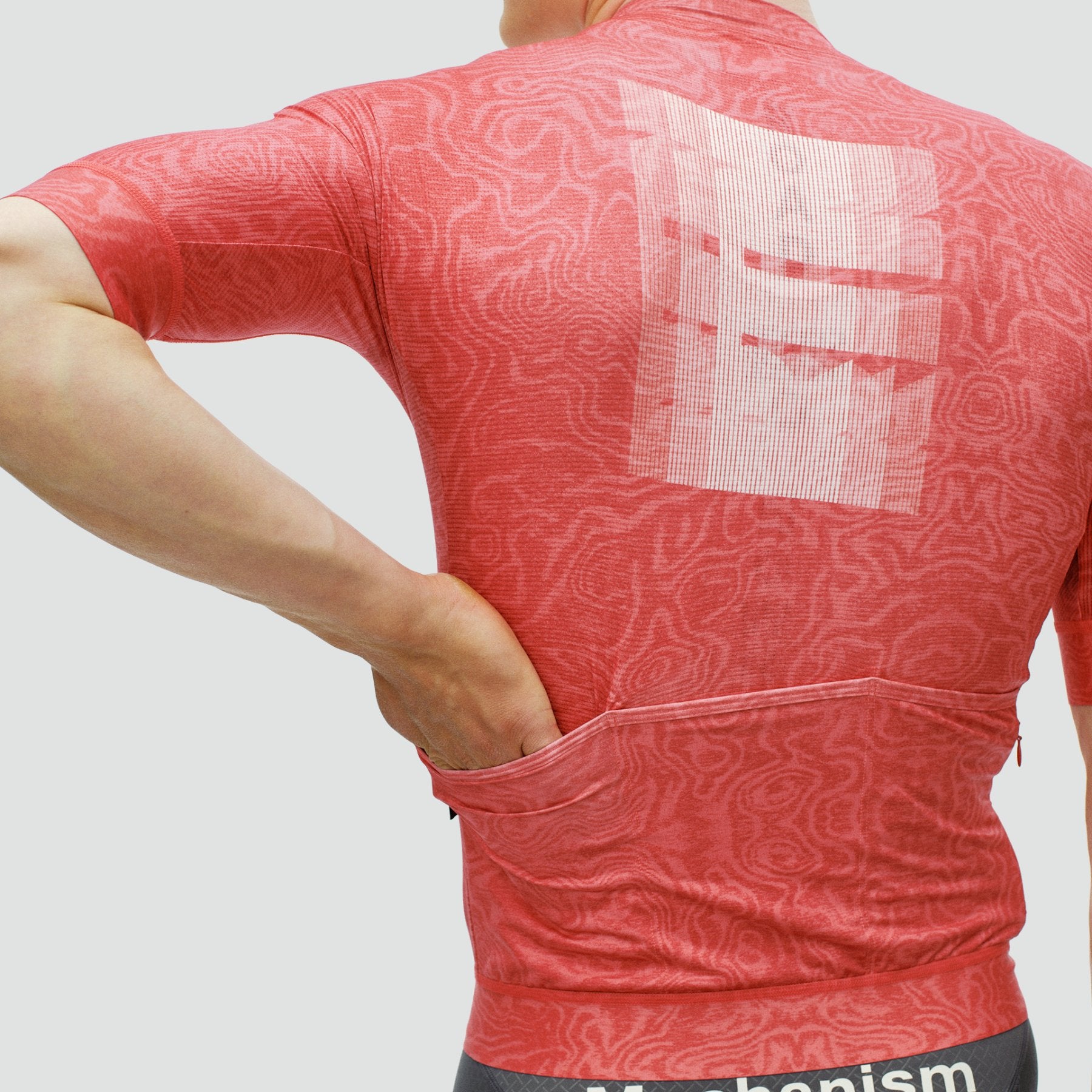 Mechanism Logo Jersey - AOP RTN Classic Red