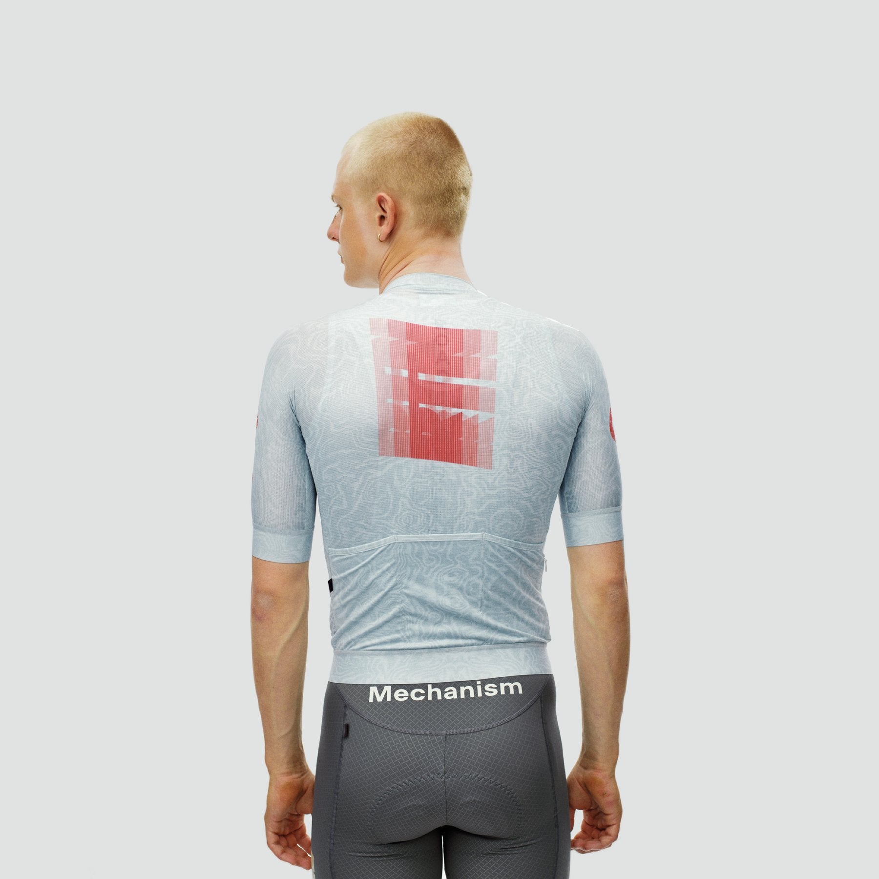 Mechanism Logo Jersey - AOP RTN Light Aqua