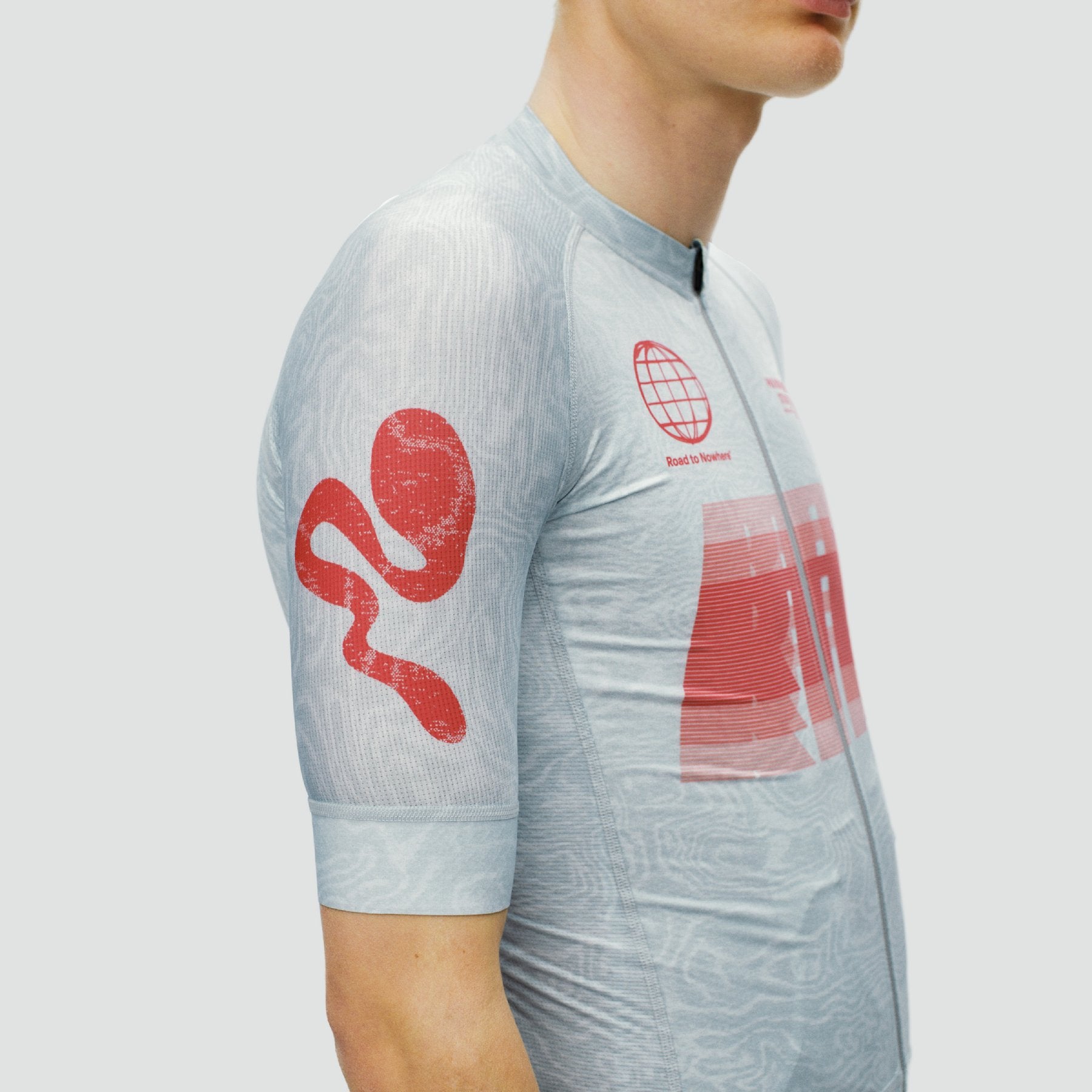 Mechanism Logo Jersey - AOP RTN Light Aqua