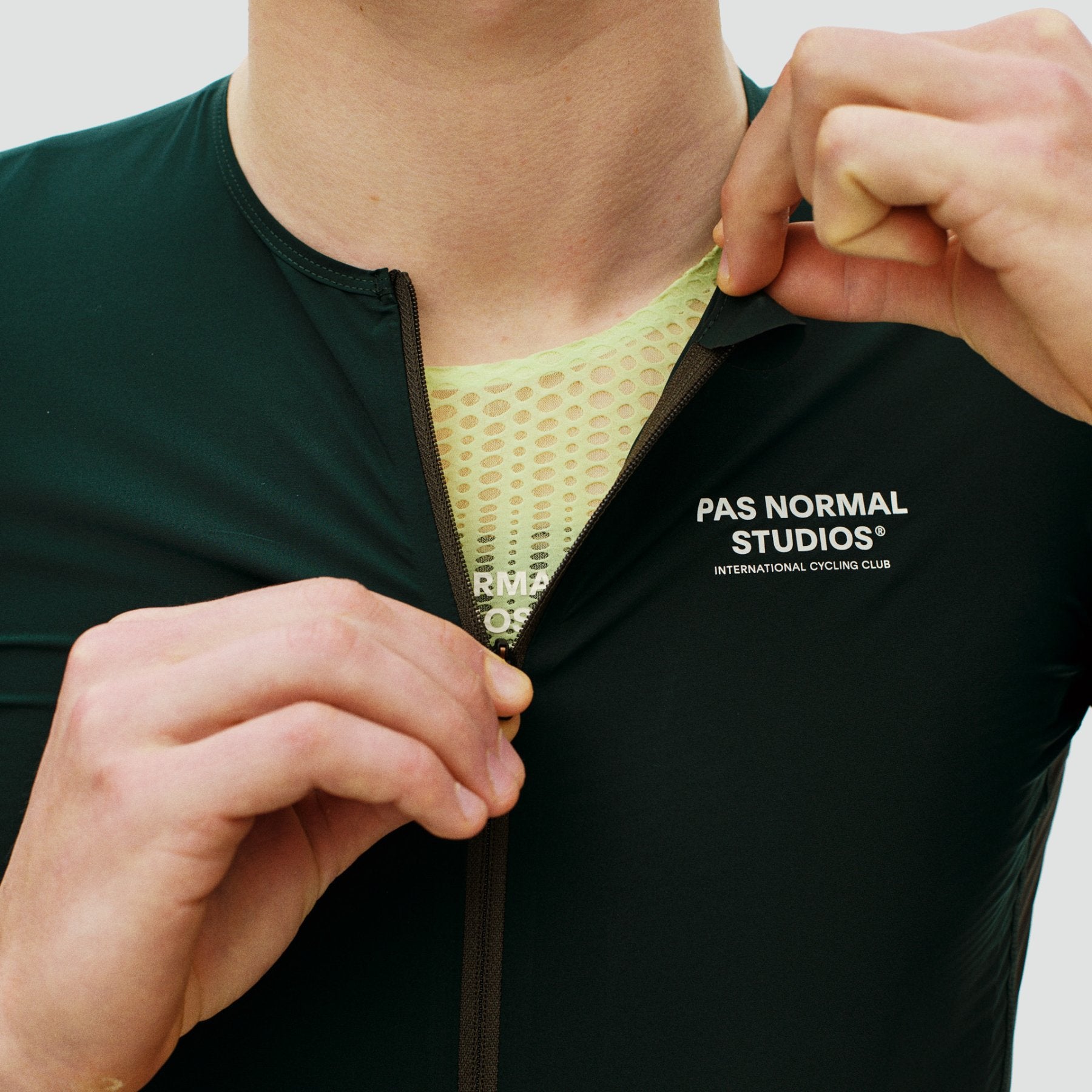 Pas Normal Studios Mechanism Pro Jersey - Petroleum / Dark Olive