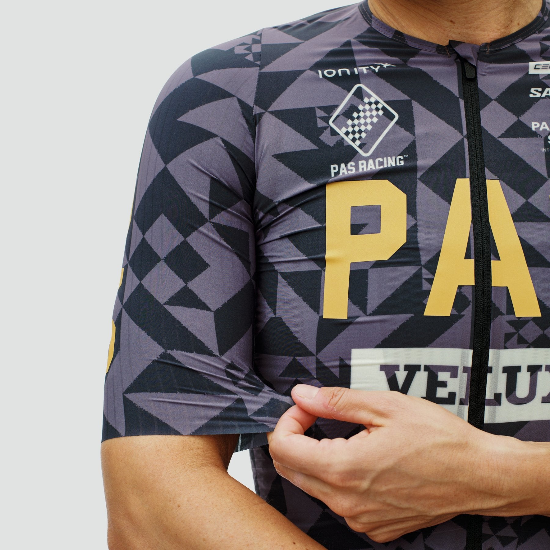 Women's PAS Racing Mechanism Pro Jersey - AOP Origami Grey