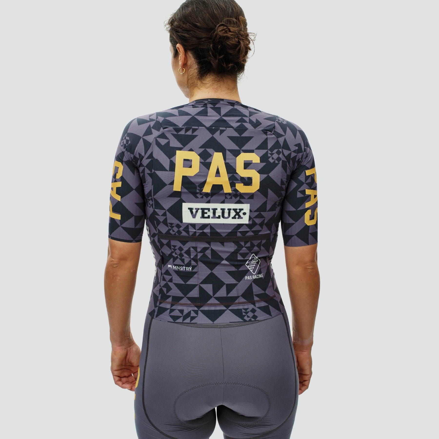 Women's PAS Racing Mechanism Pro Jersey - AOP Origami Grey