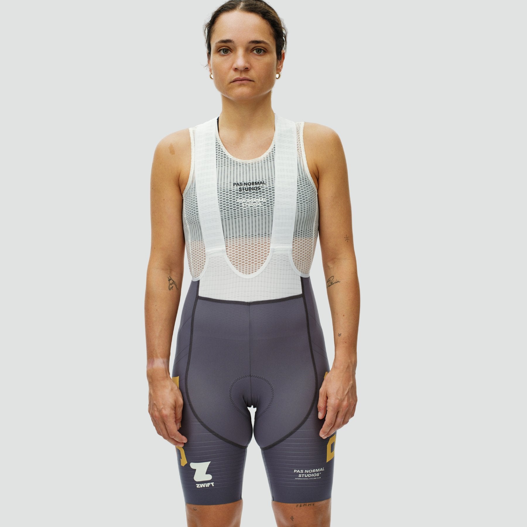 Women's PAS Racing Mechanism Pro Bibs - Grey