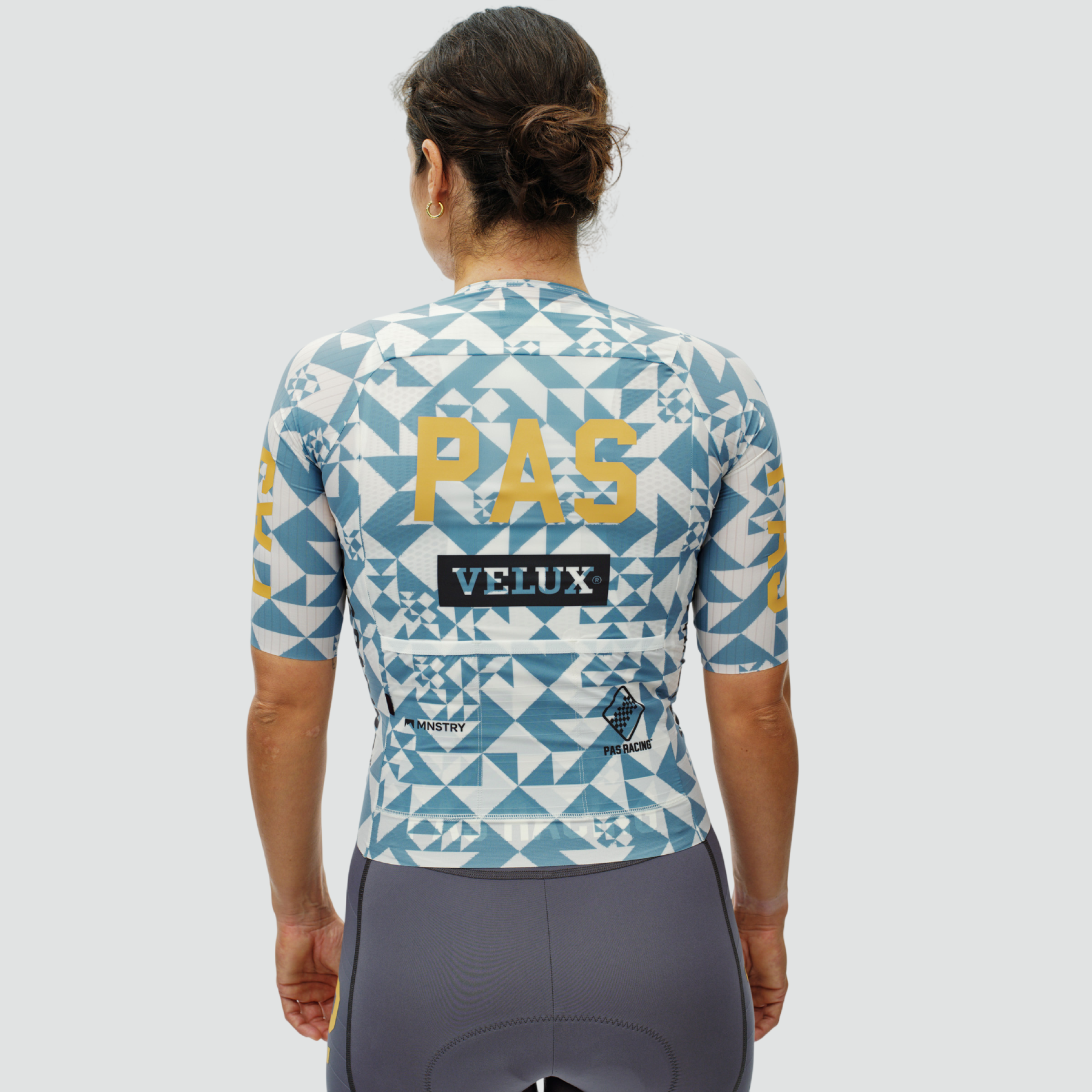 Women's PAS Racing Mechanism Pro Jersey - AOP Origami Light Blue