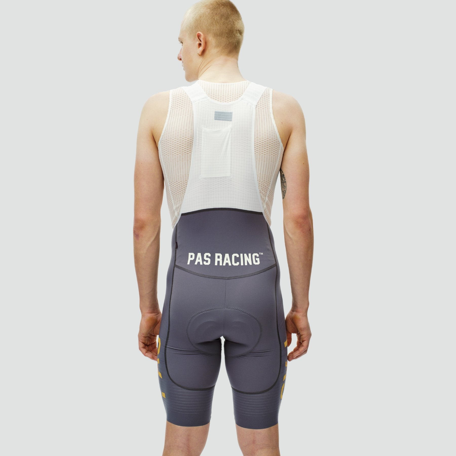 PAS Racing Mechanism Pro Bibs - Grey