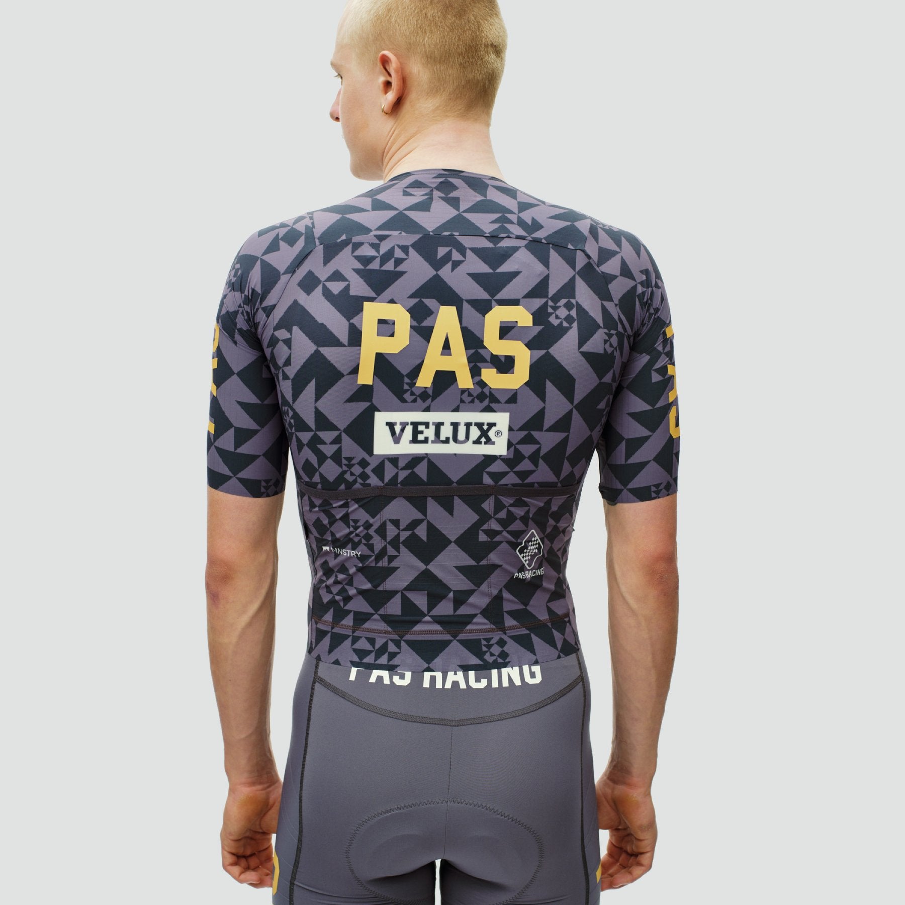 PAS Racing Mechanism Pro Jersey - AOP Origami Grey